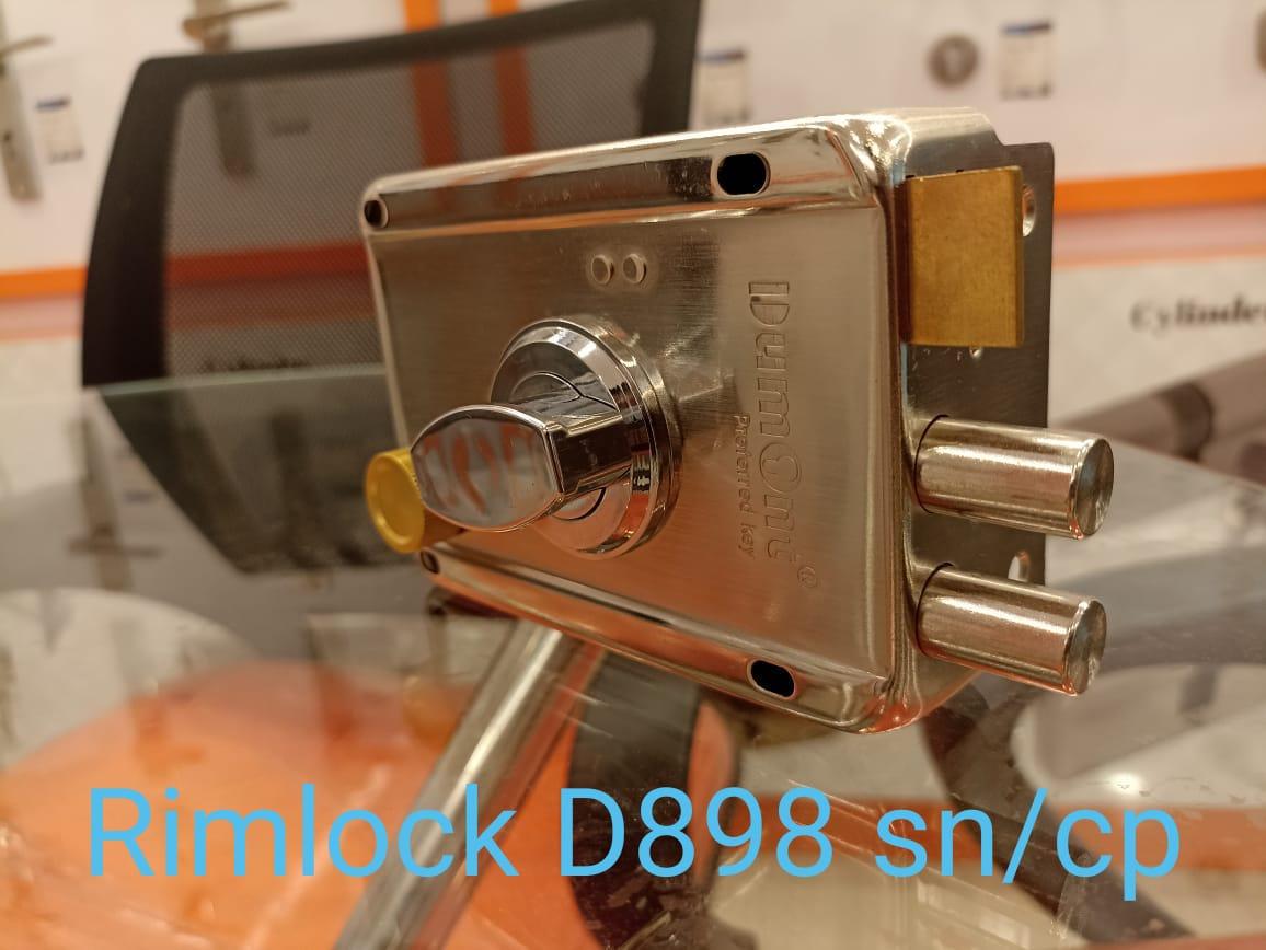 RIM D898 SN/CP rimlock kunci tambahan merk DUMONT