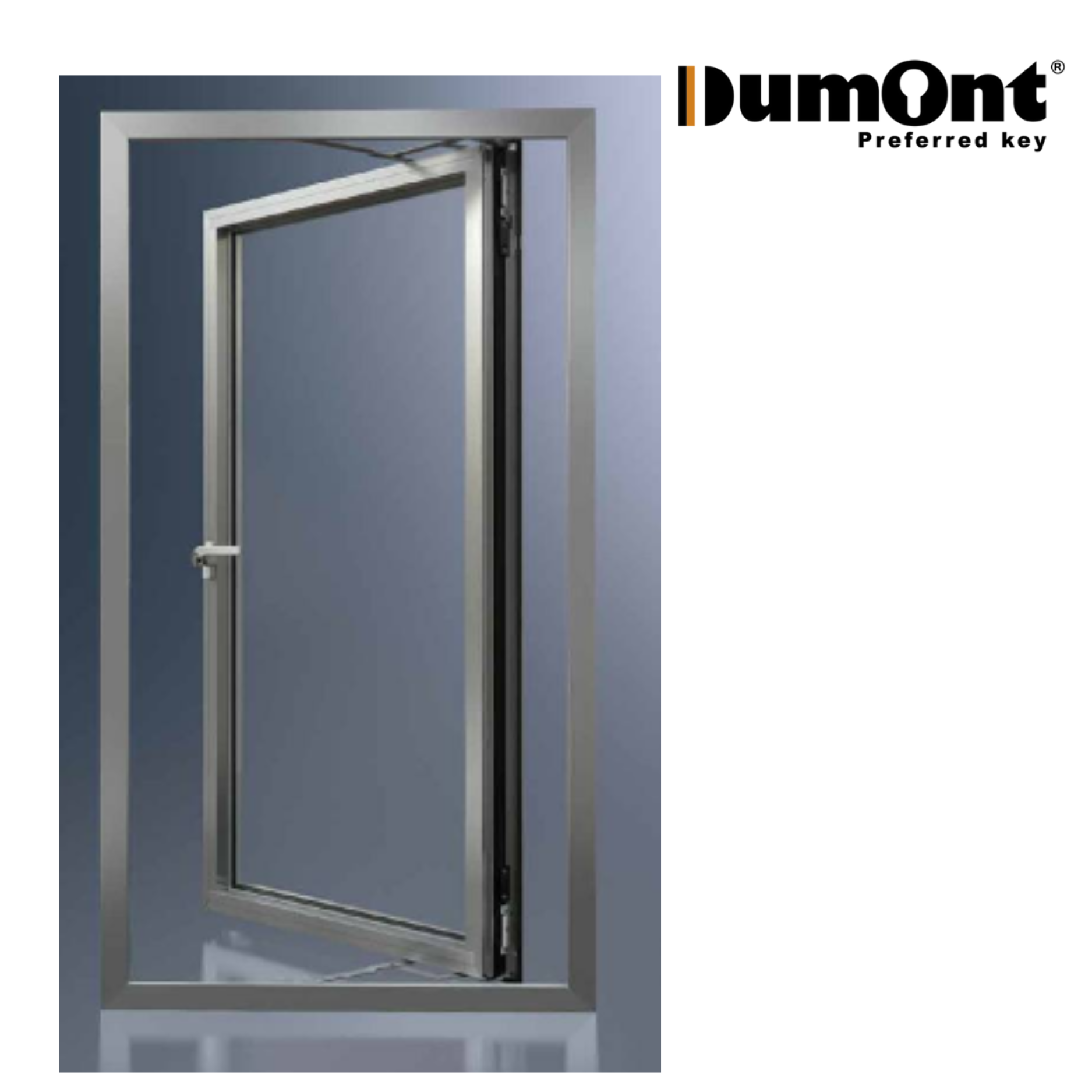 Dumont Engsel Jendela Casement SS201 CAS 8" Stainless Steel untuk Alumunium & Kayu Sirkulasi Udara Lebih Baik & Mudah Dibersihkan