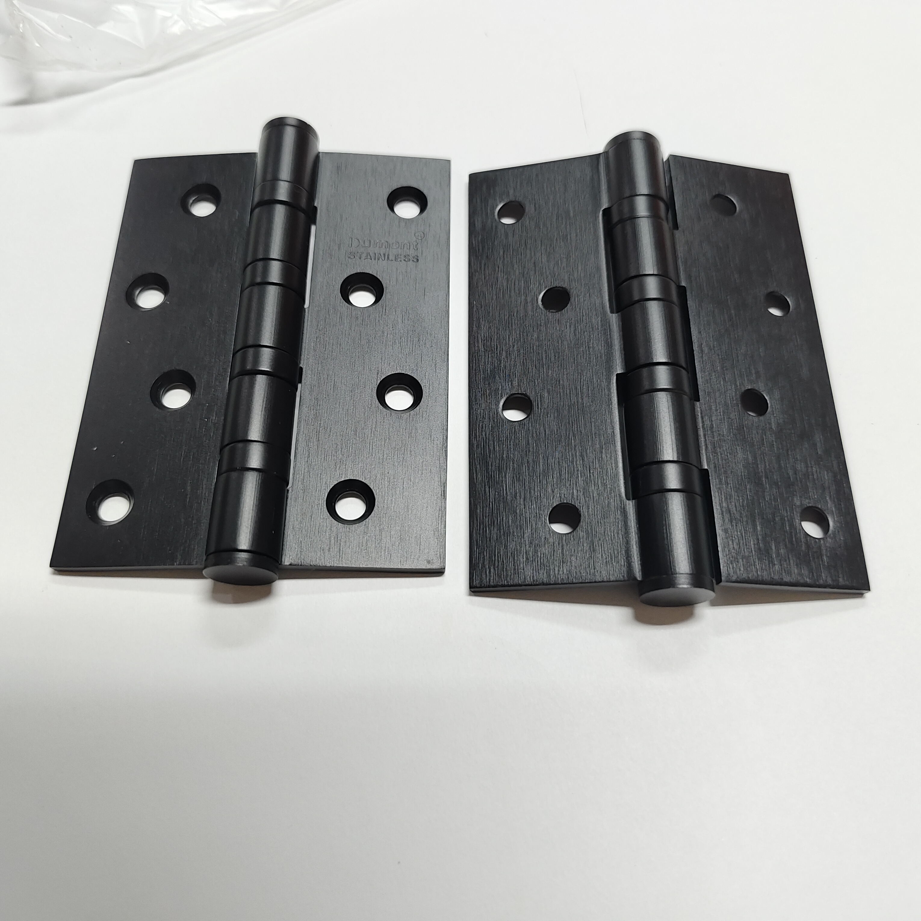 Dumont Engsel Pintu Stainless 4" x 3" 4BB Tebal 3 mm SS201 ESD47 BLACK Finish 4 Ball Bearing per Pasang