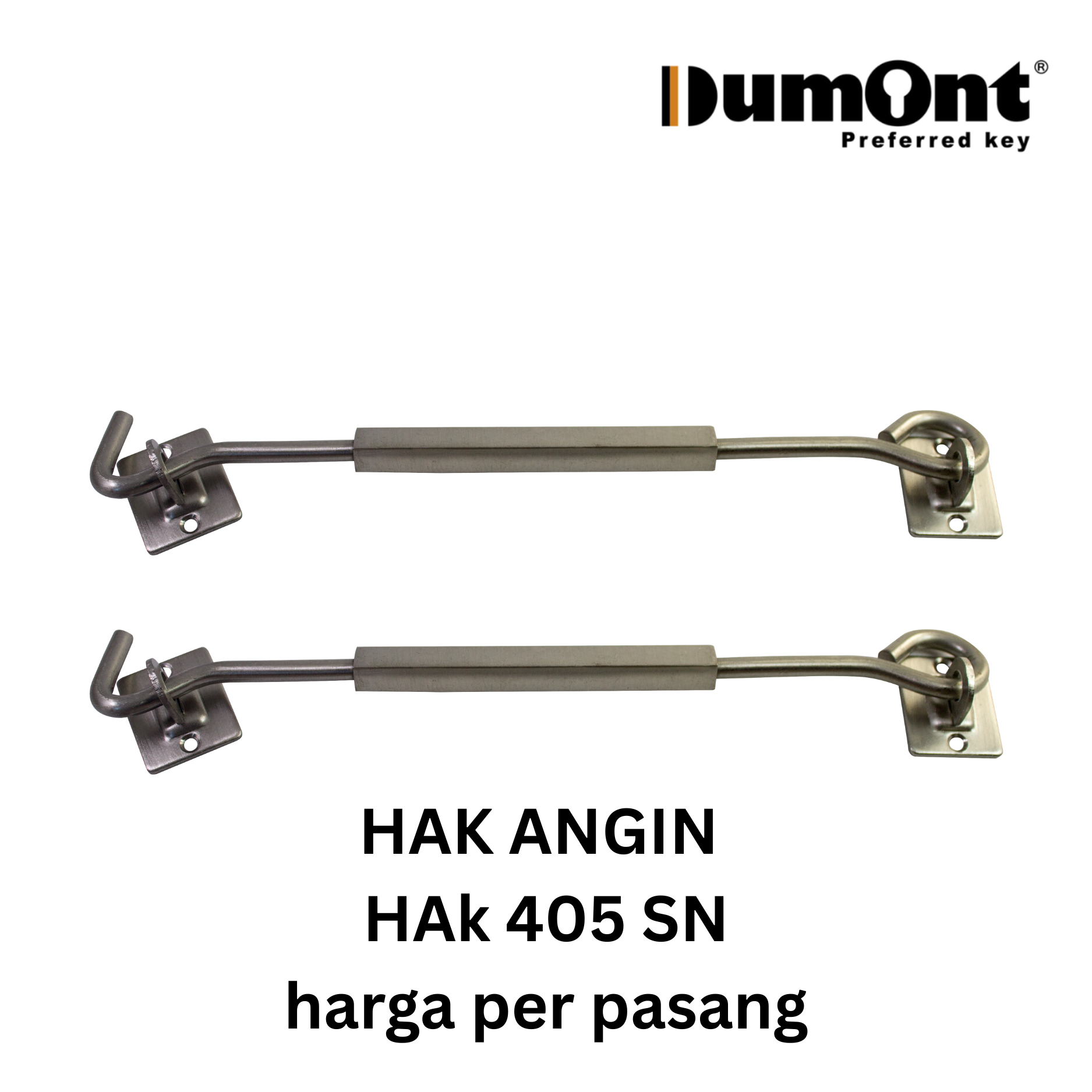 DUMONT Hak Angin 8 inch bahan besi HAK 405 - 8" pengait jendela
