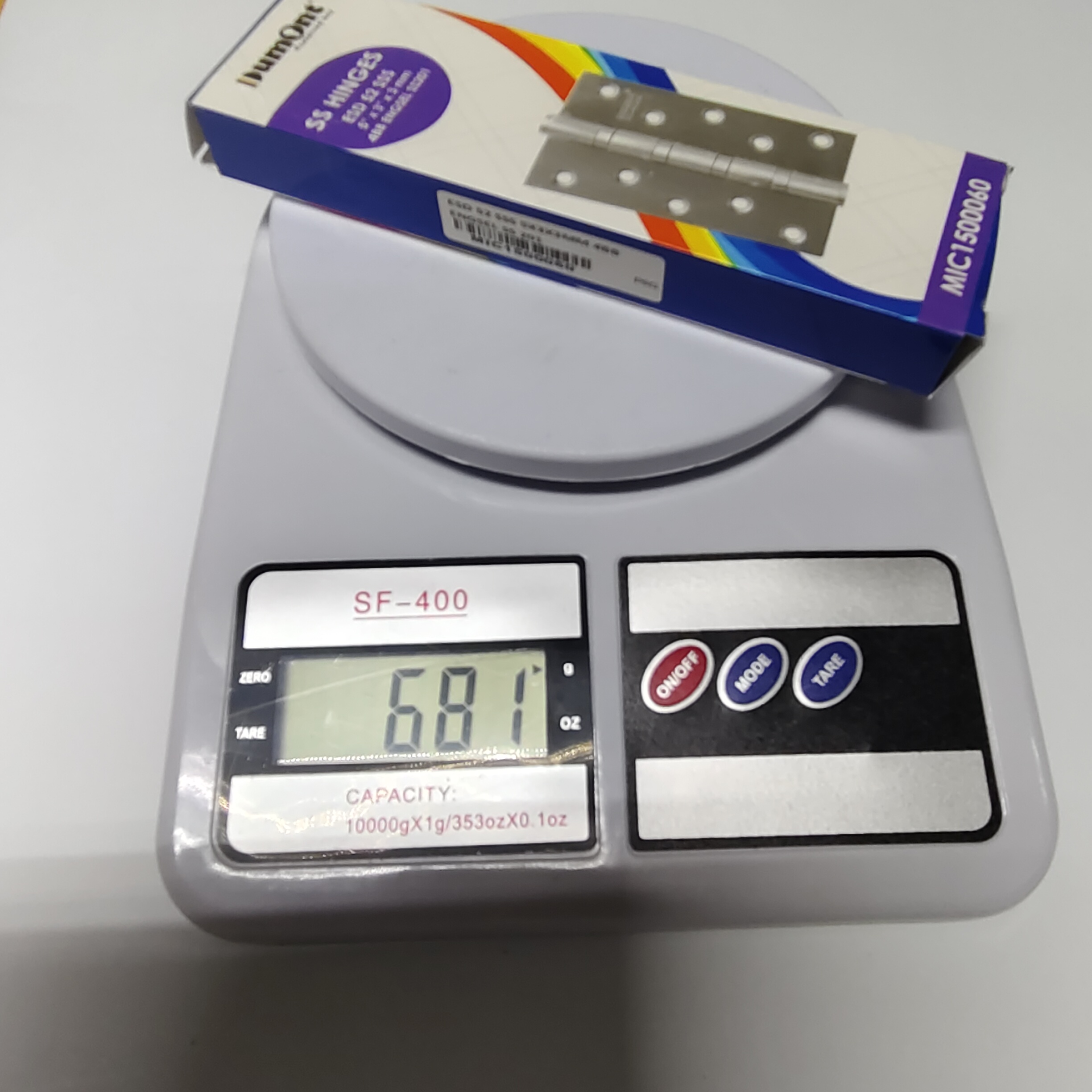 Dumont Engsel Pintu Stainless 5" x 3" x 3mm 4 Ball Bearing ESD52 Satin Finish untuk Pintu Berat hingga 60kg