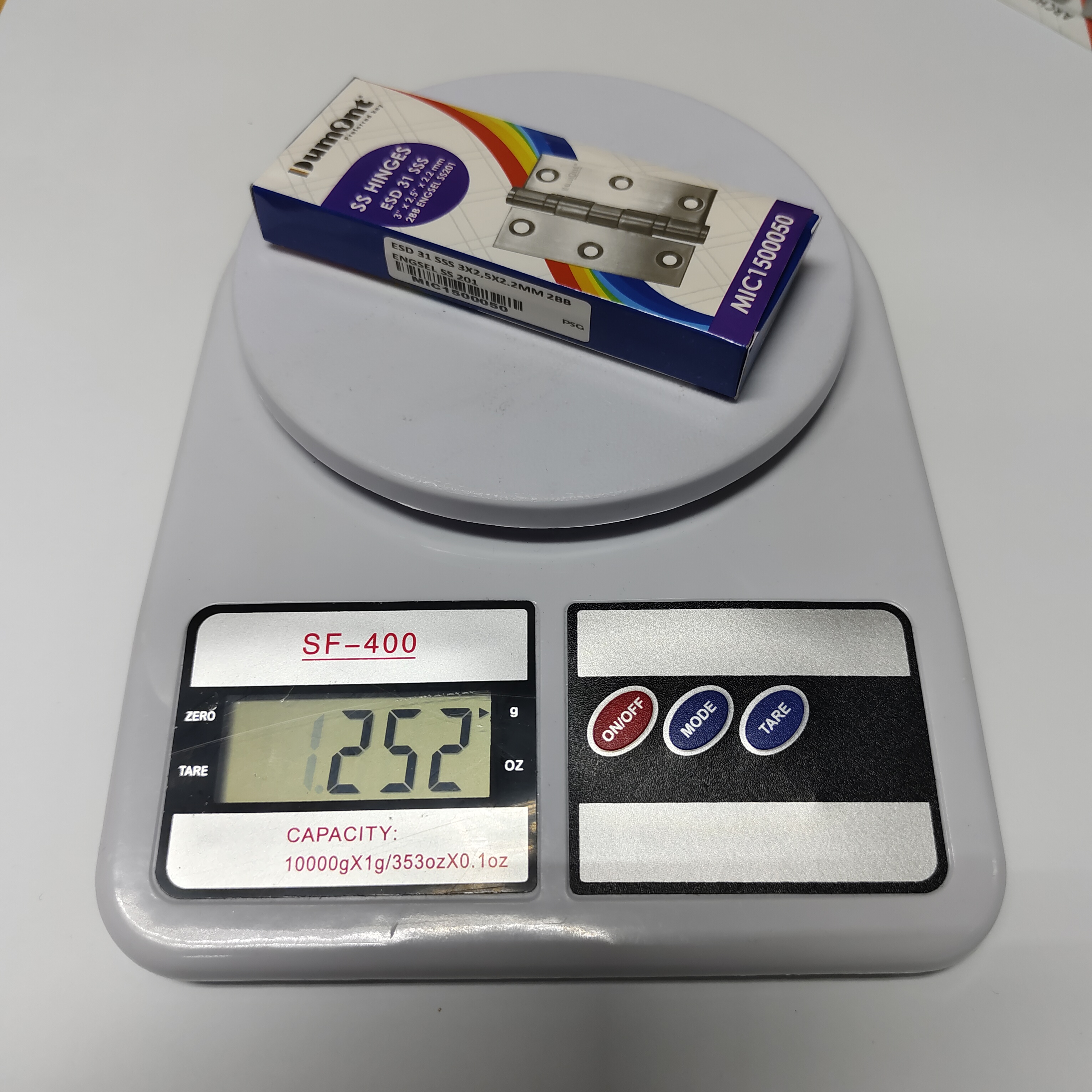 Dumont Engsel Jendela Stainless 3" x 2.5" x 2.2mm ESD31 2 Ball Bearing SUS201 Satin Finish