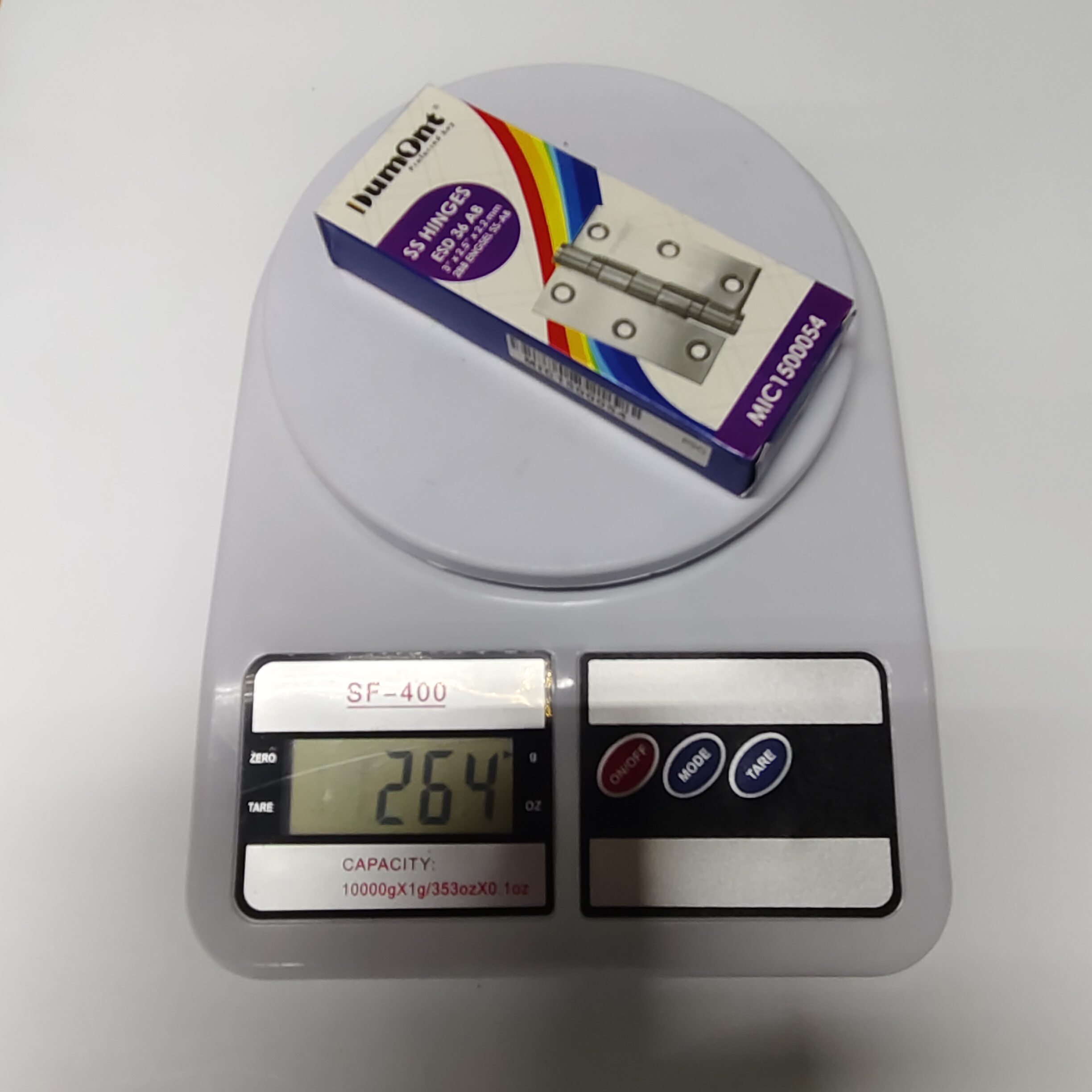 Dumont Engsel Jendela Stainless 3" x 2.5" x 2.2mm ESD36 Ball Bearing SUS201 AB Finish