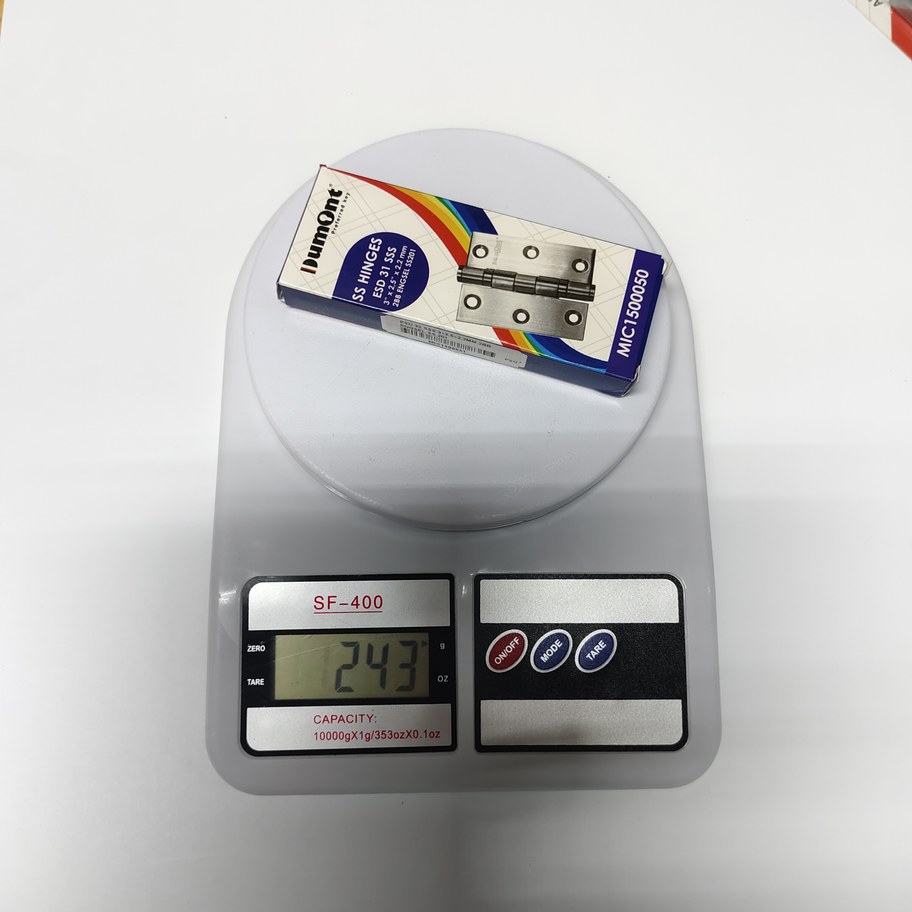 Dumont Engsel Jendela Stainless 3" x 2.5" x 2.2mm ESD32 2 Ball Bearing SUS201 Satin Finish