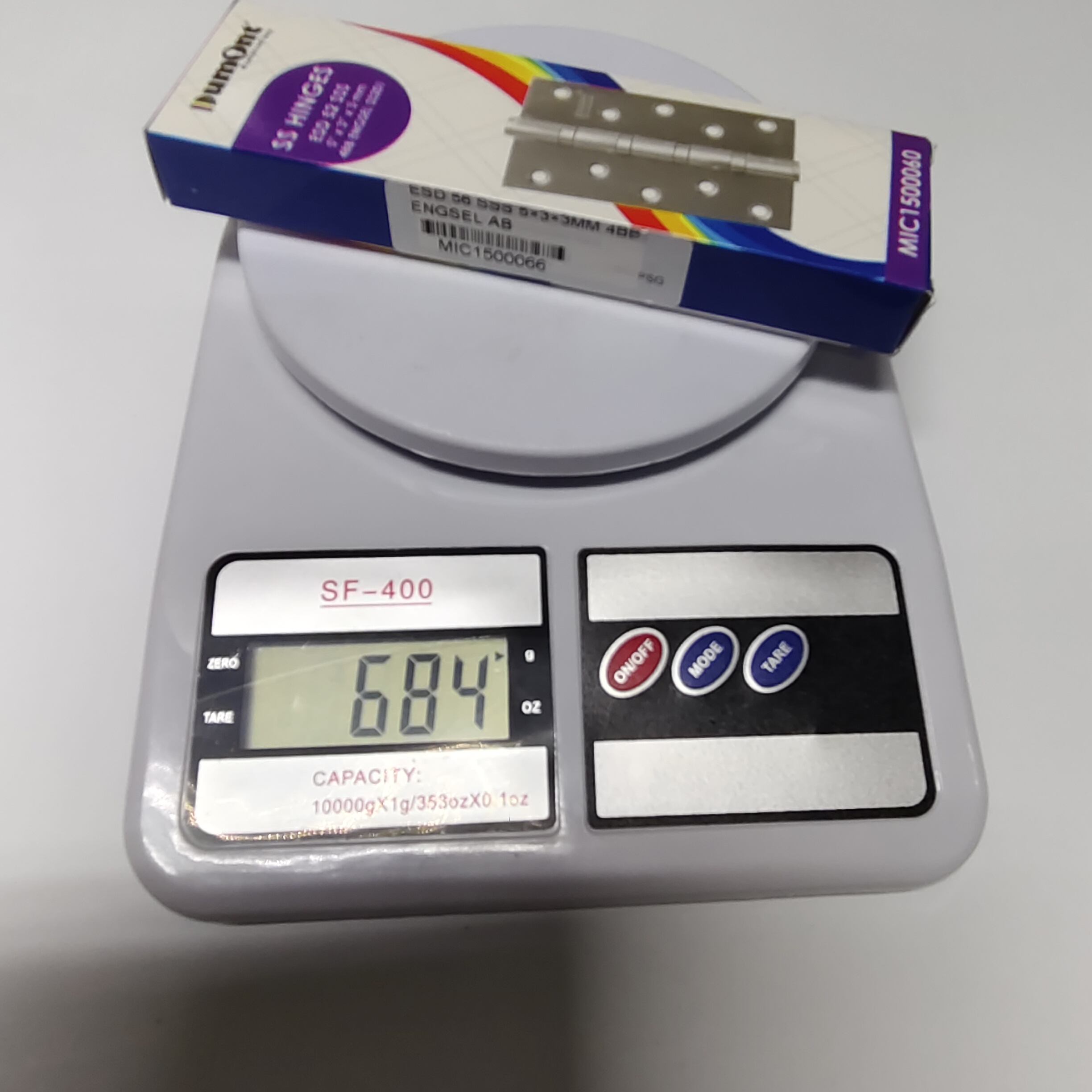 Dumont Engsel Pintu Stainless 5" x 3" x 3mm 4 Ball Bearing ESD56 AB Finish untuk Pintu Berat hingga 60kg