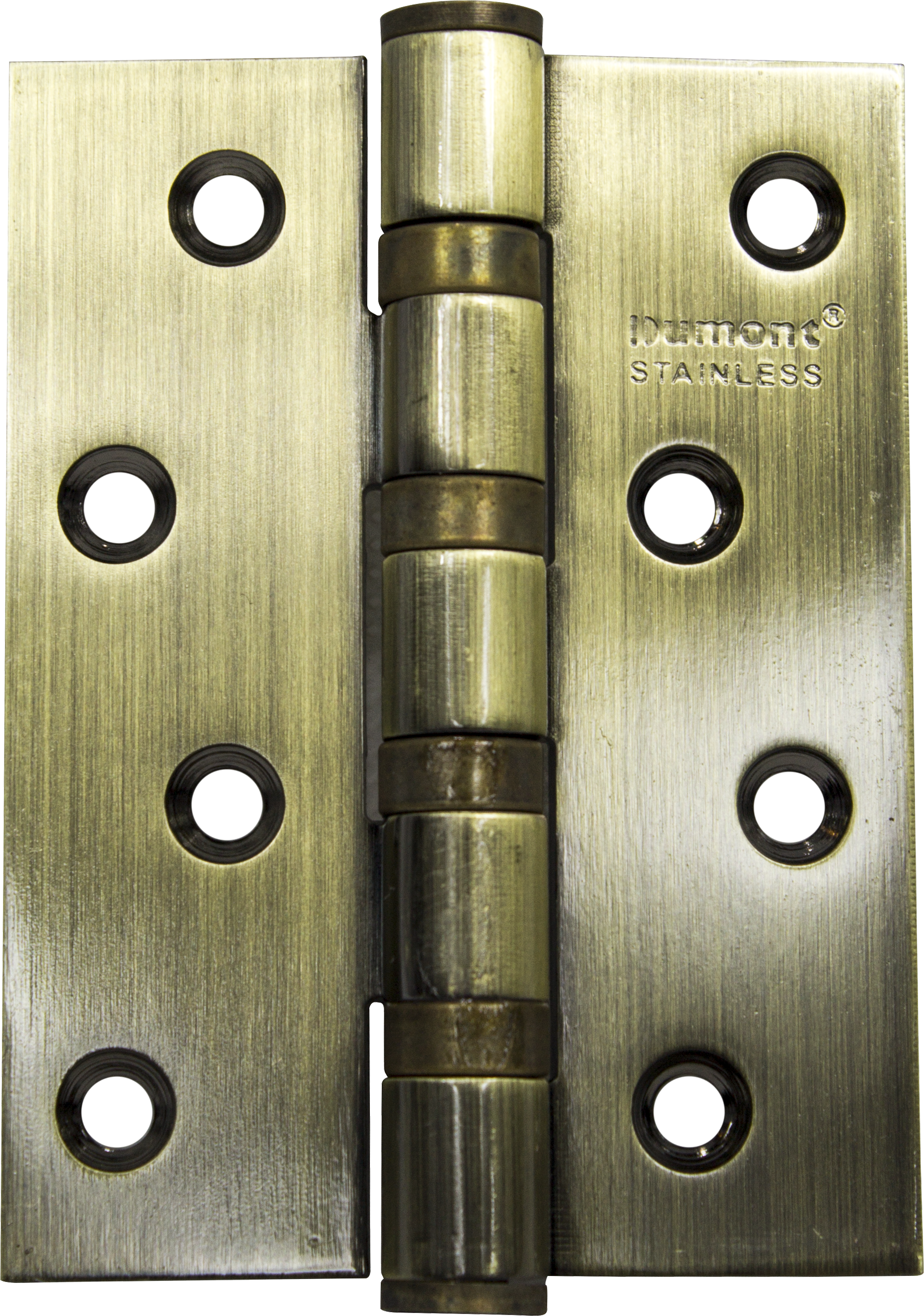 Dumont Engsel Pintu Stainless 4" x 3" 4BB Tebal 3 mm SS201 ESD46 AB Finish 4 Ball Bearing per Pasang