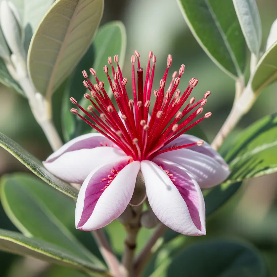 Feijoa sellowiana - Guayabo del Brasil