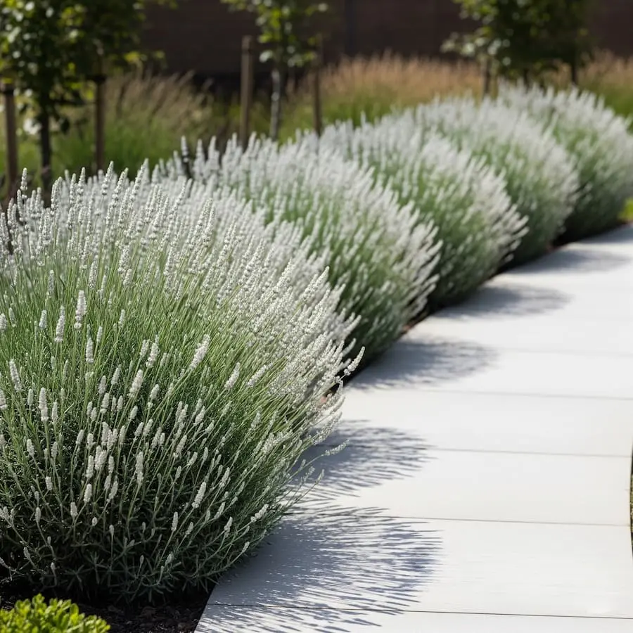 Lavanda 'Galactic Pearl': Una Galaxia de Perlas Blancas en tu Jardín