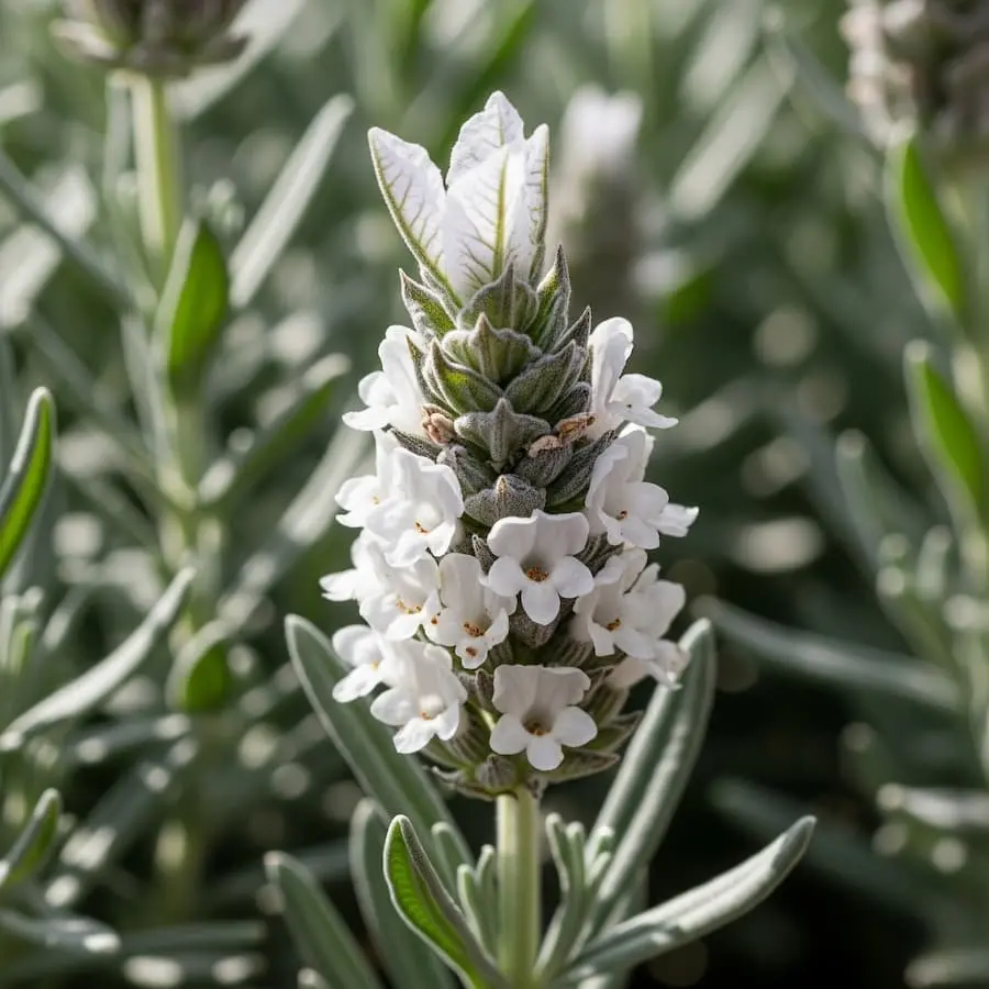 Lavanda 'Galactic Pearl': Una Galaxia de Perlas Blancas en tu Jardín