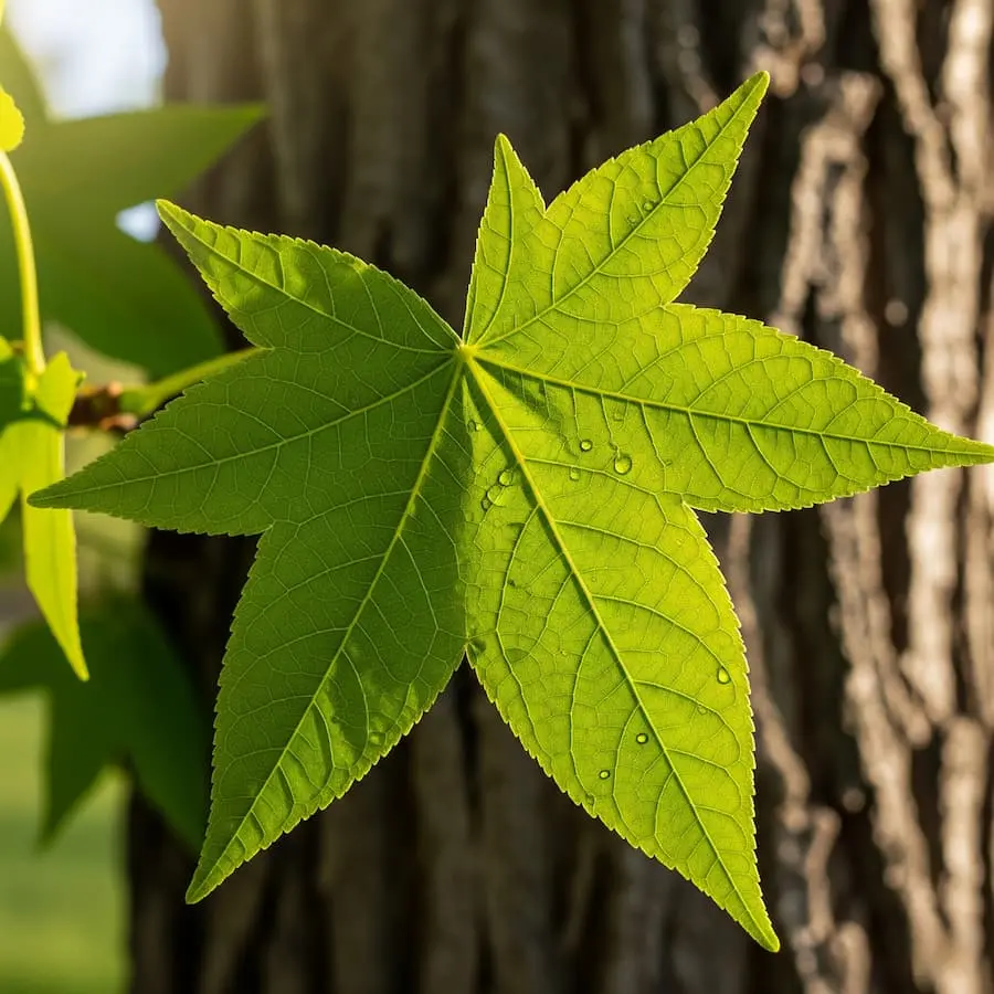 Liquidambar styraciflua: El Arcoíris del Otoño