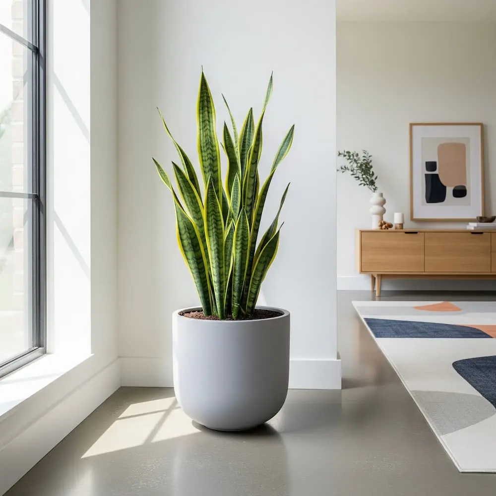 Sansevieria Laurentii: La Escultura Viviente que Purifica tu Hogar