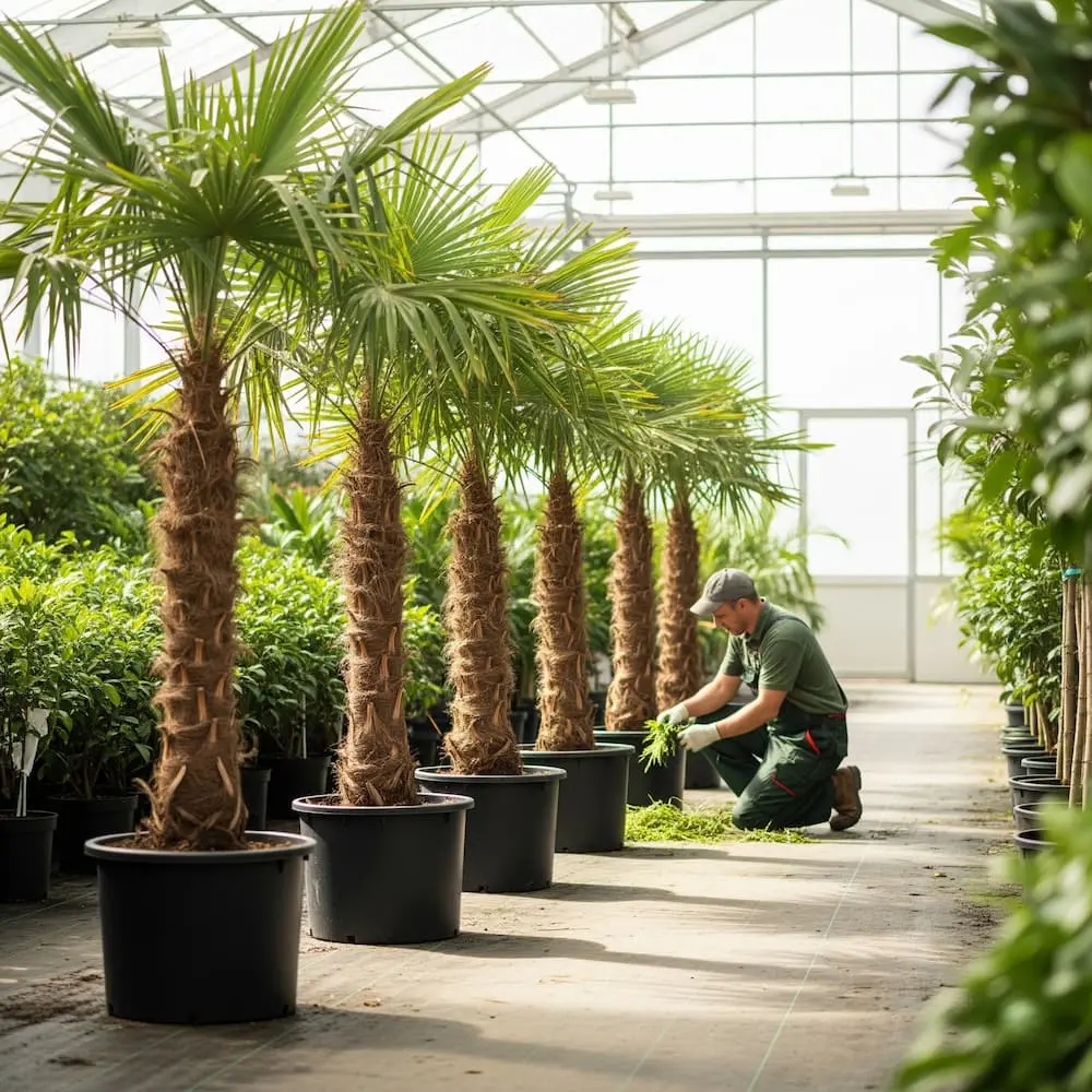Chamaerops excelsa o Palmito Elevado (Trachycarpus fortunei)