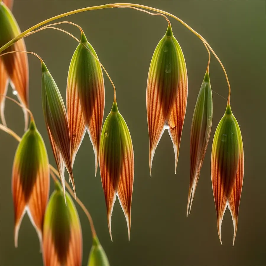 Chasmanthium latifolium: Espigas Danzantes en la Sombra