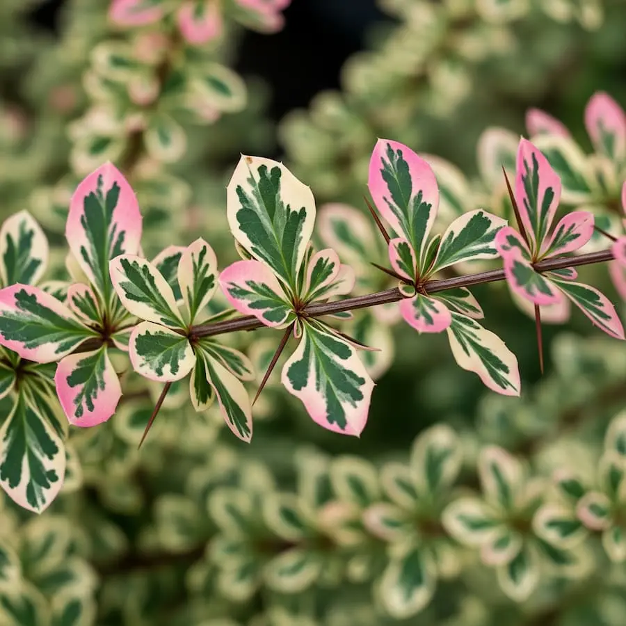 Berberis 'Natasza': Una Pincelada de Rosa y Blanco en tu Jardín