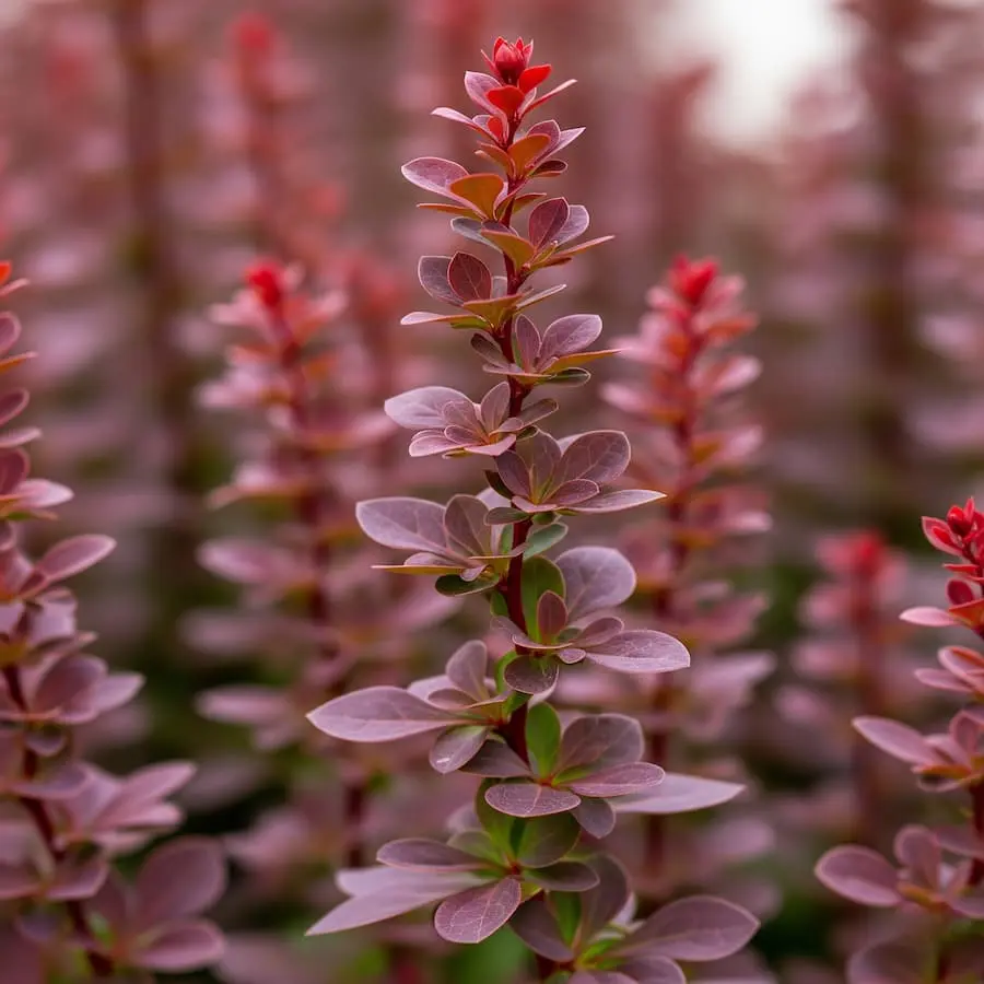 Berberis 'Red Rocket': Una Llama Vertical para tu Jardín