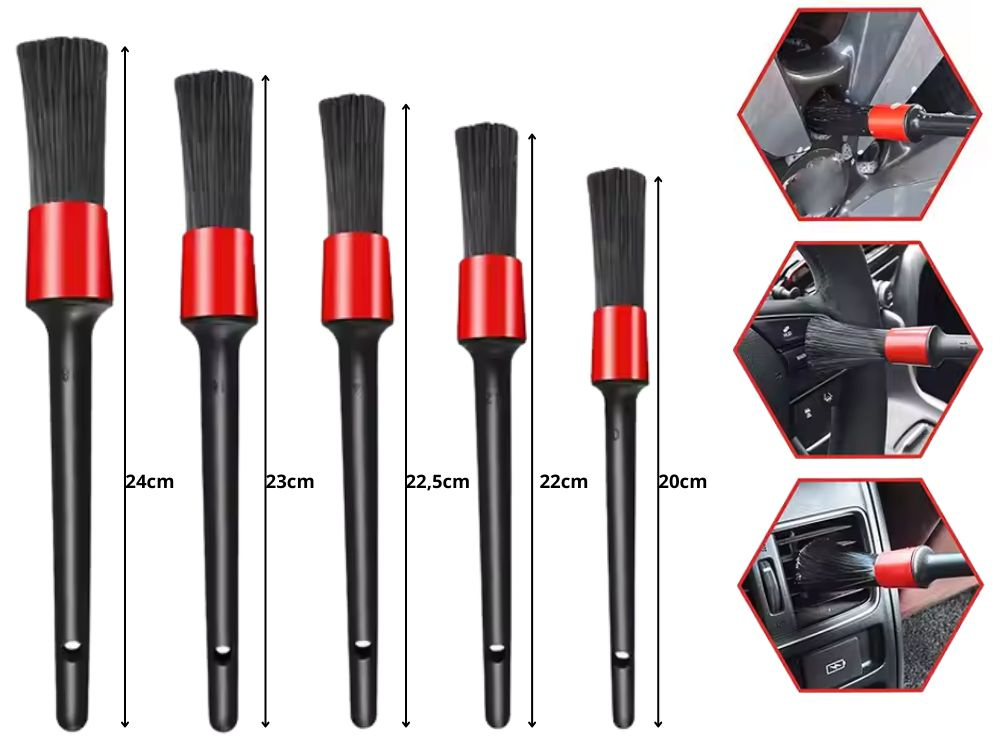 Automobilio detailingo rinkinys su krepšiu