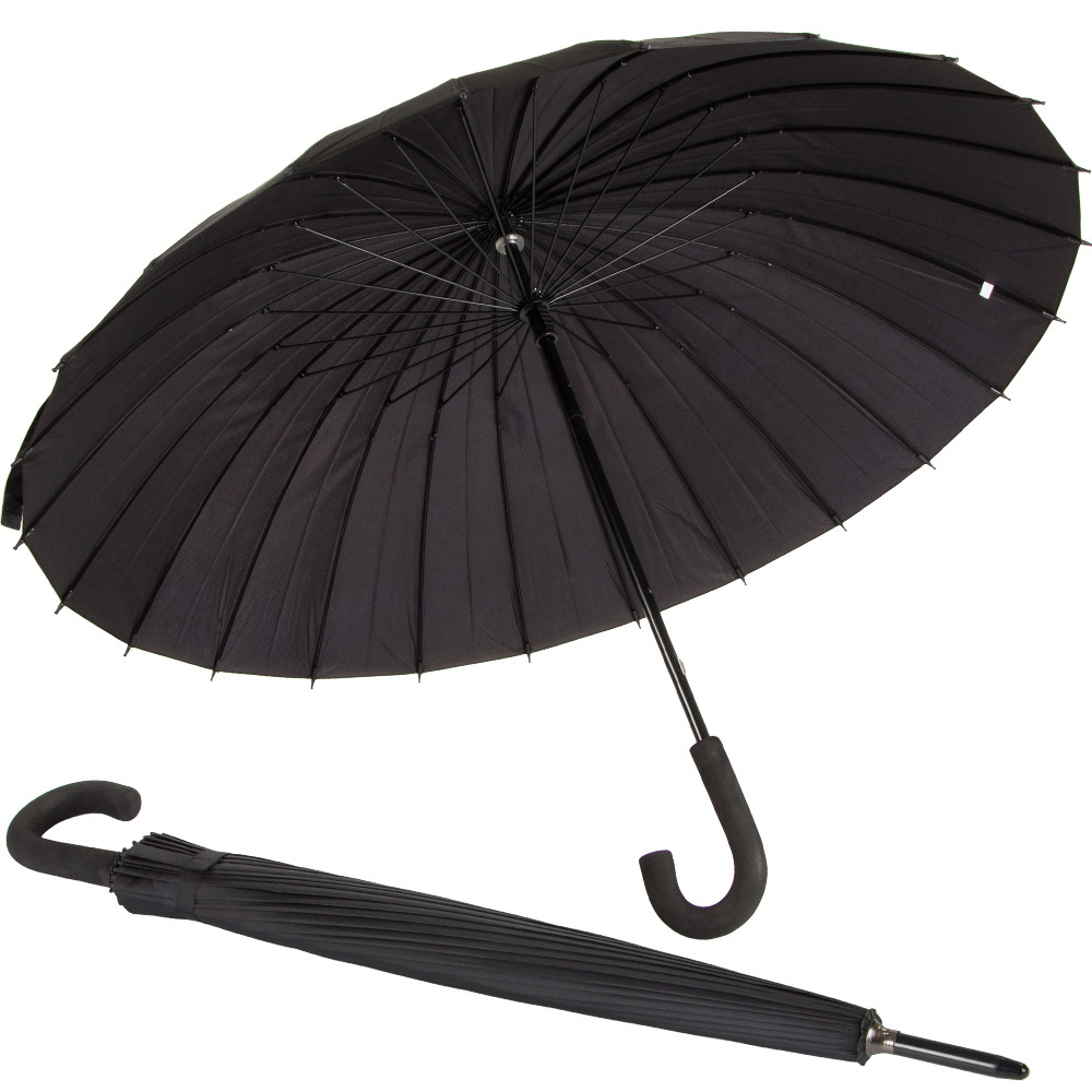 Didelis 105cm elegantiškas skėtis