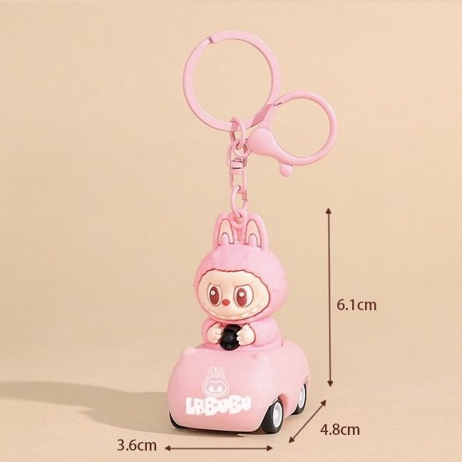 Creative Labubu Car Keychain