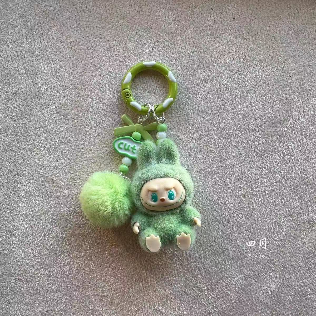 Mini Labu Plush Keychain