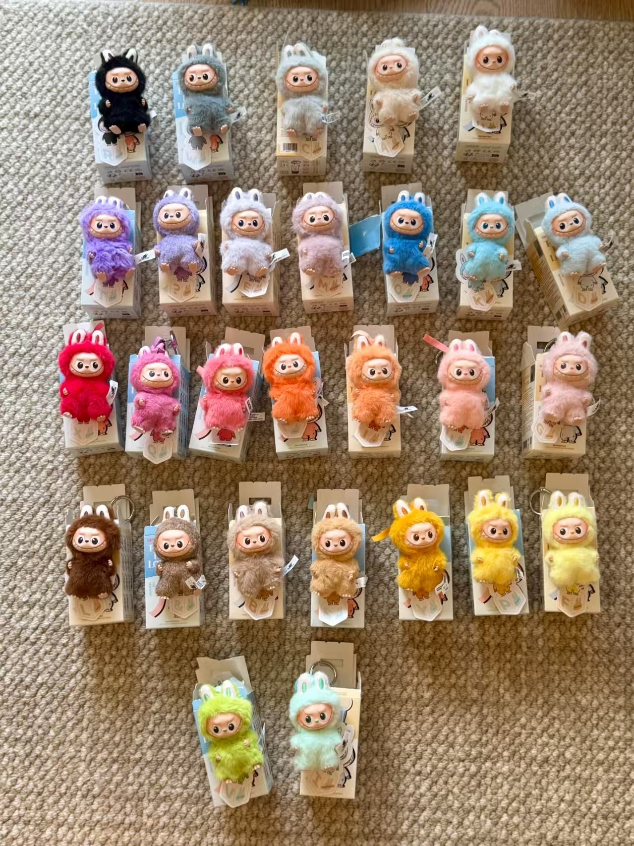Pop Mart Labubu The Monsters Pin for Love Series(N-Z)
