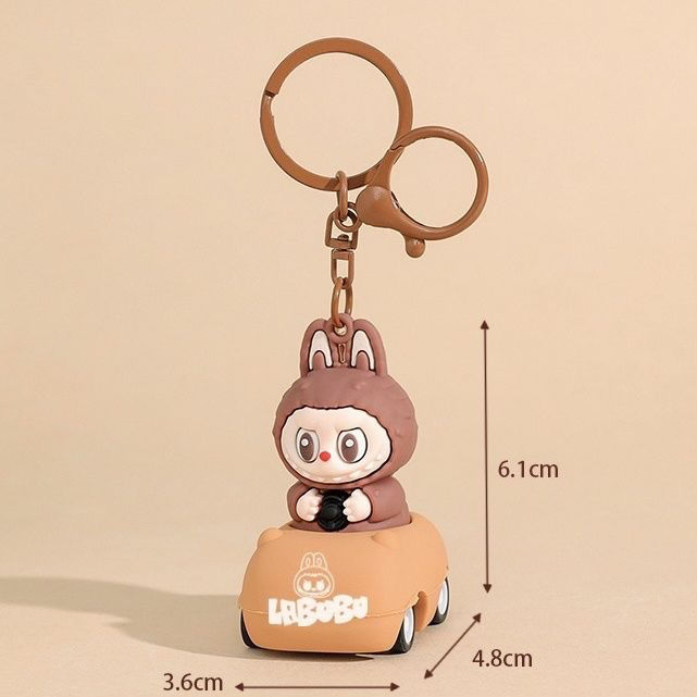 Creative Labubu Car Keychain