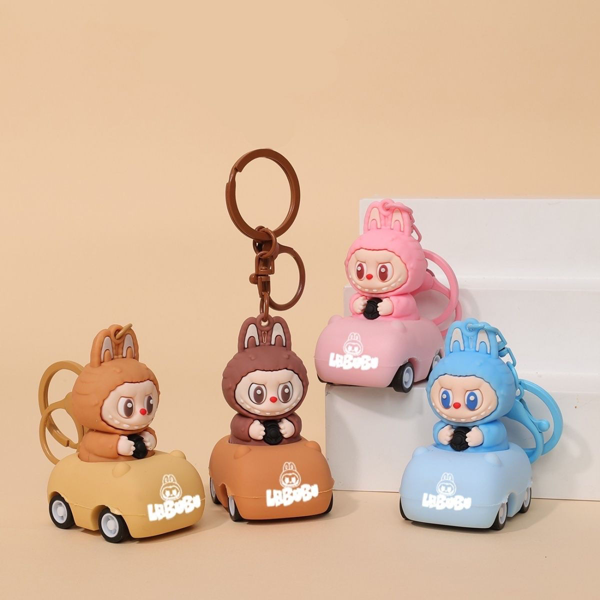 Creative Labubu Car Keychain