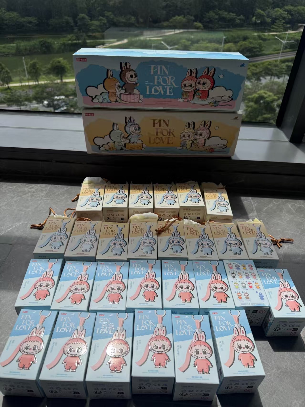 Pop Mart Labubu The Monsters Pin for Love Series(A-M)