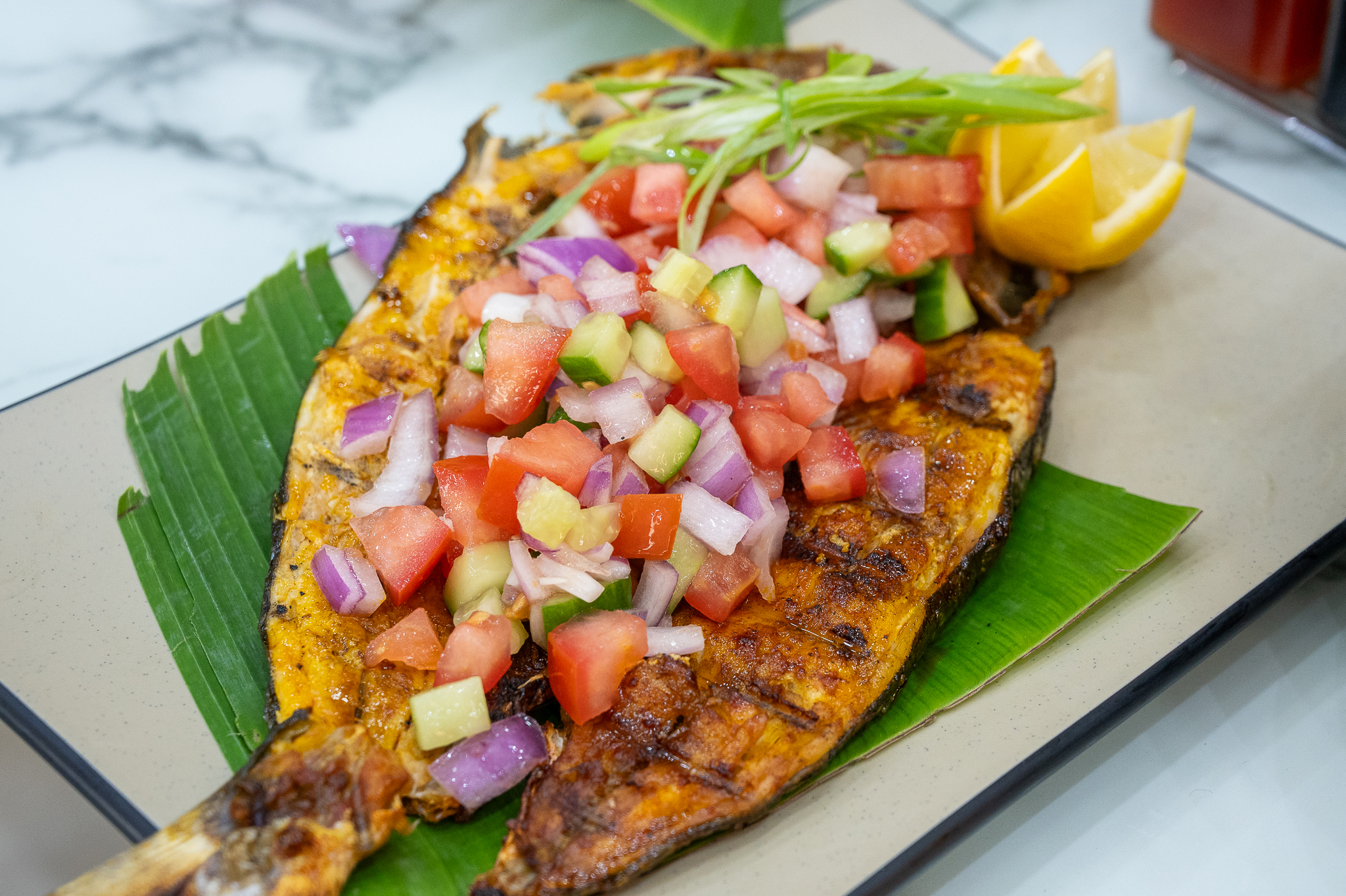 Grilled Boneless Bangus With Rice Choice