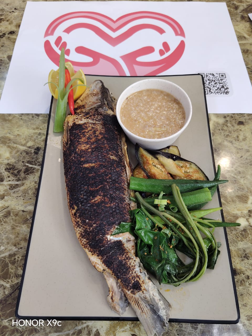 Grilled Boneless Bangus w/ Fish Buro