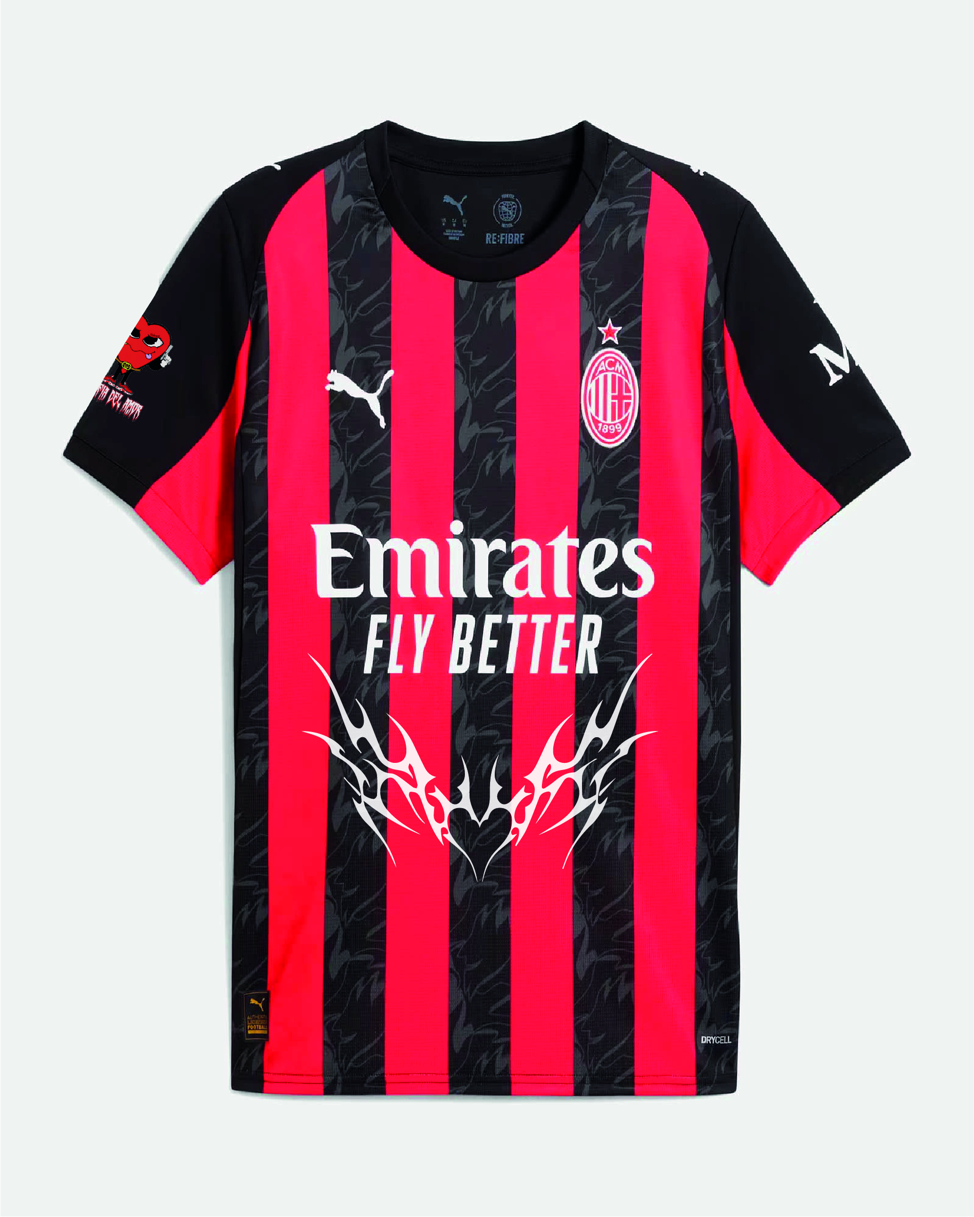 Camiseta - AC Milan x La Mafia Del Amor 25/26