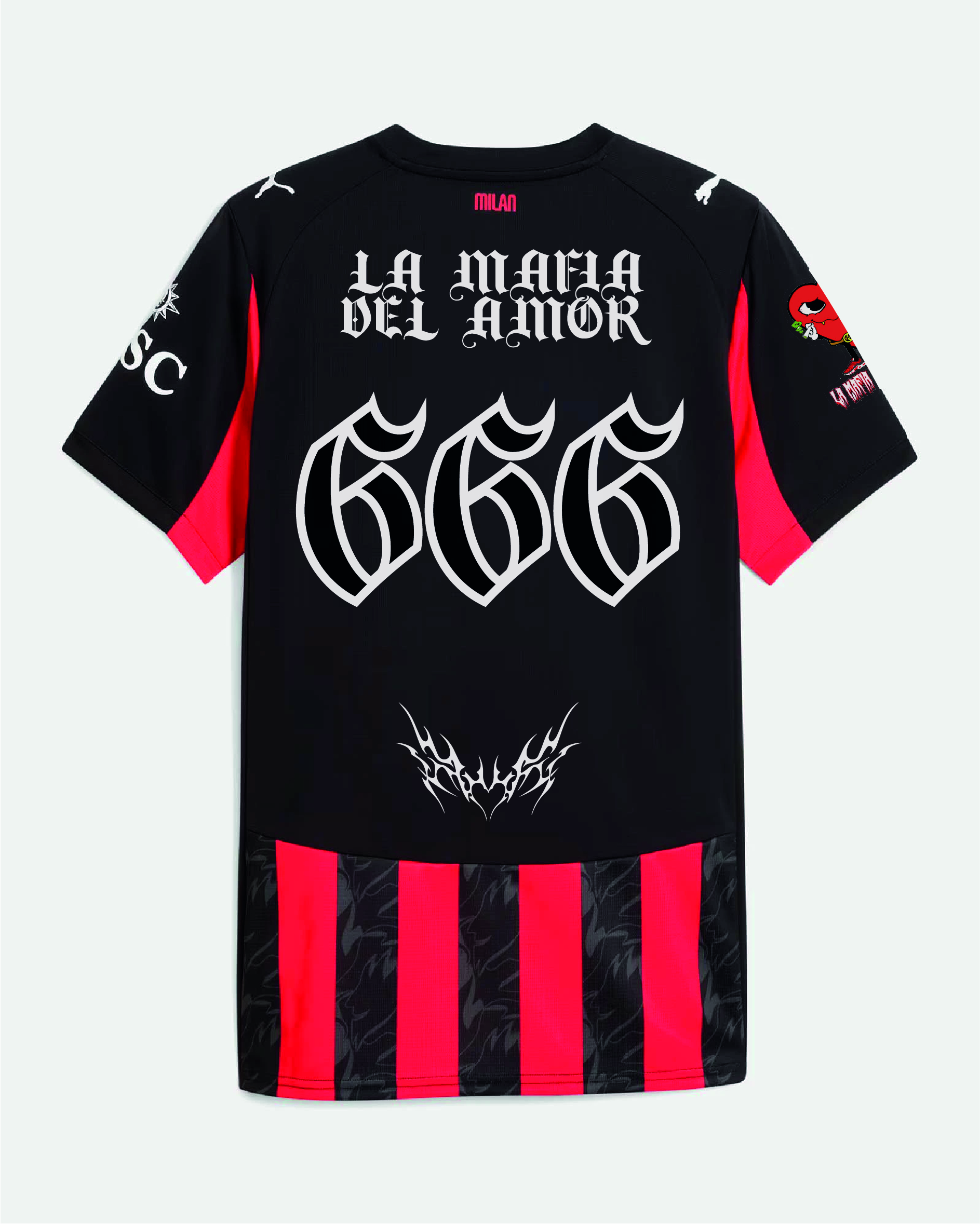 Camiseta - AC Milan x La Mafia Del Amor 25/26