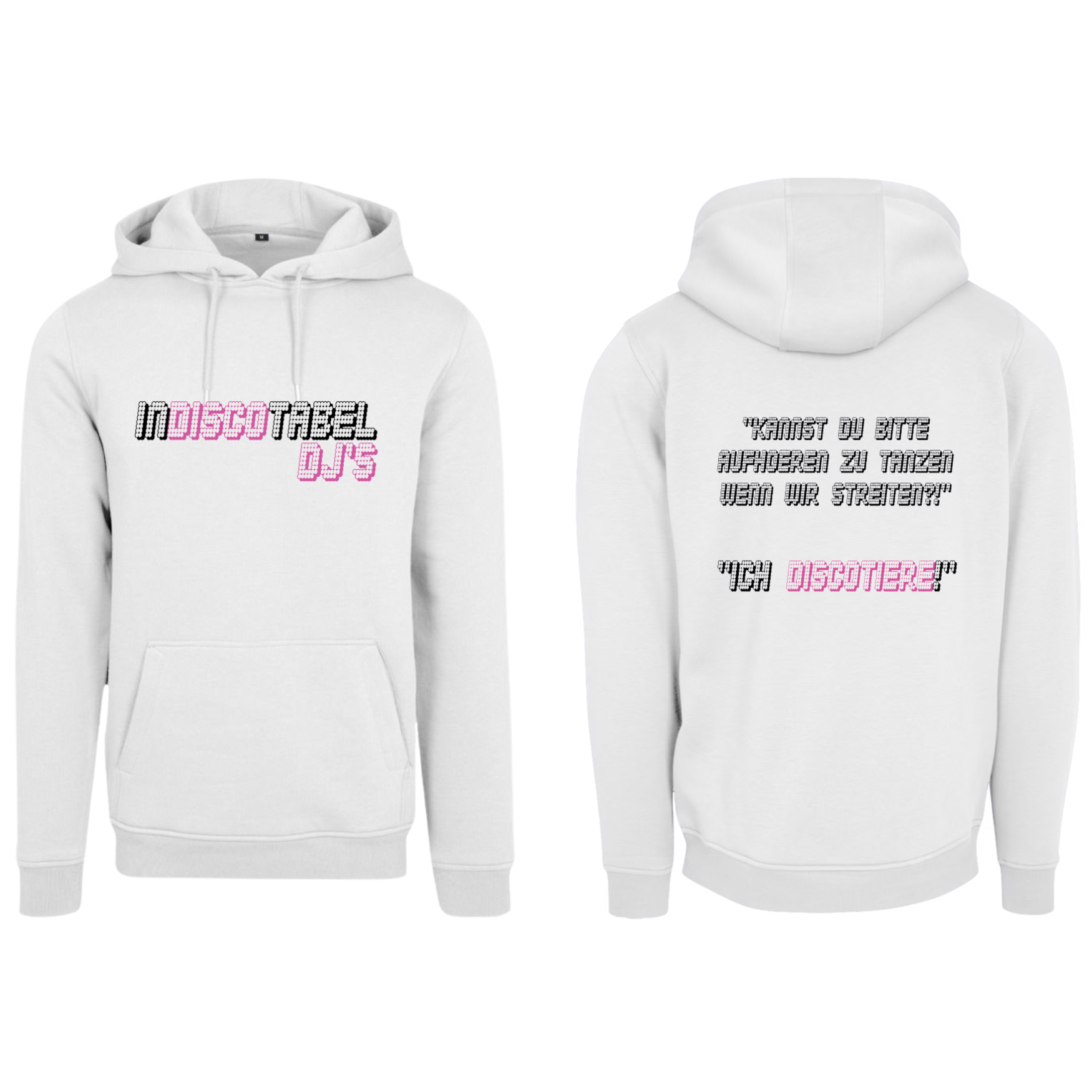 Indiscotabel DJs - Signature Hoodie - LADIES EDITION