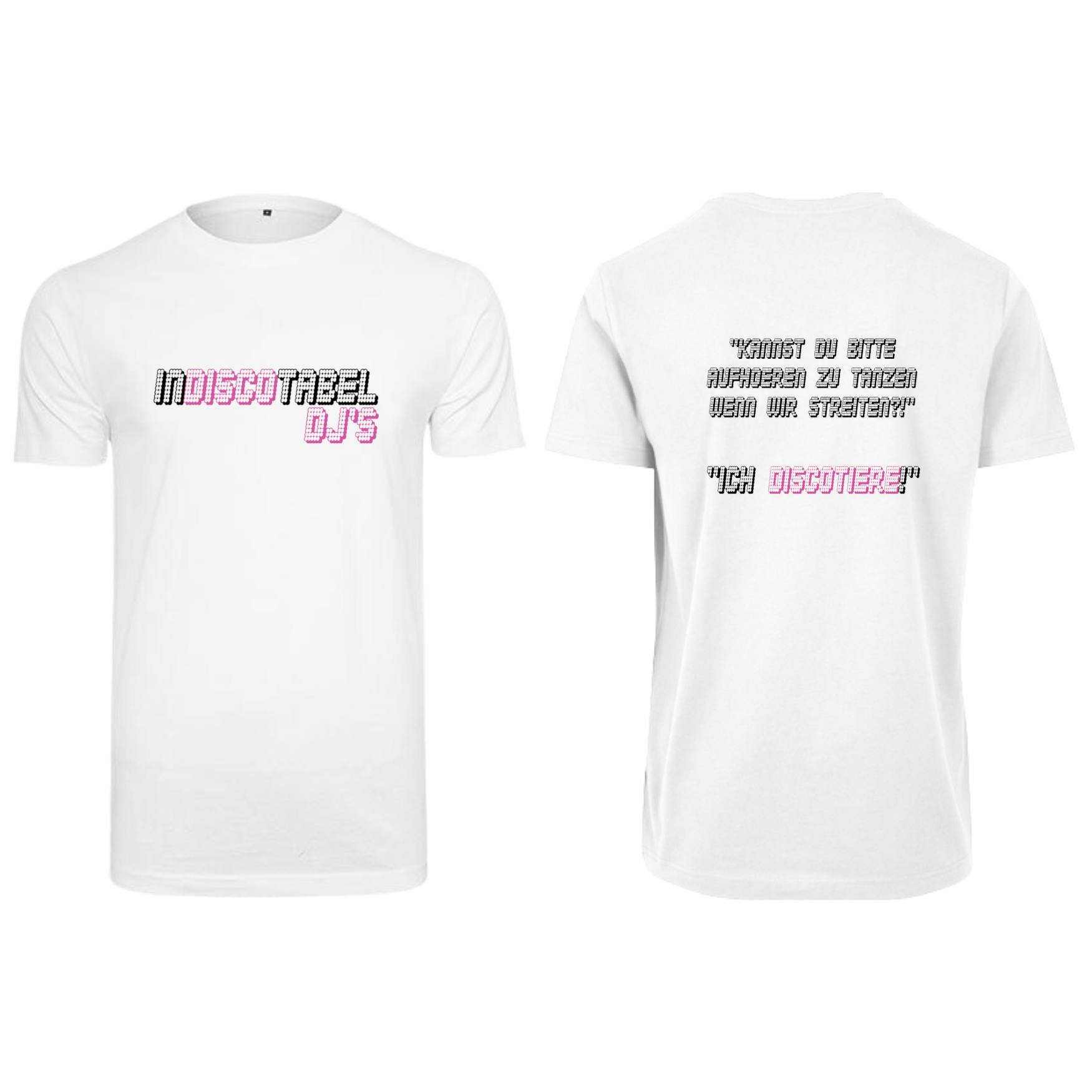 Indiscotabel DJs - Essential Shirt - LADIES EDITION