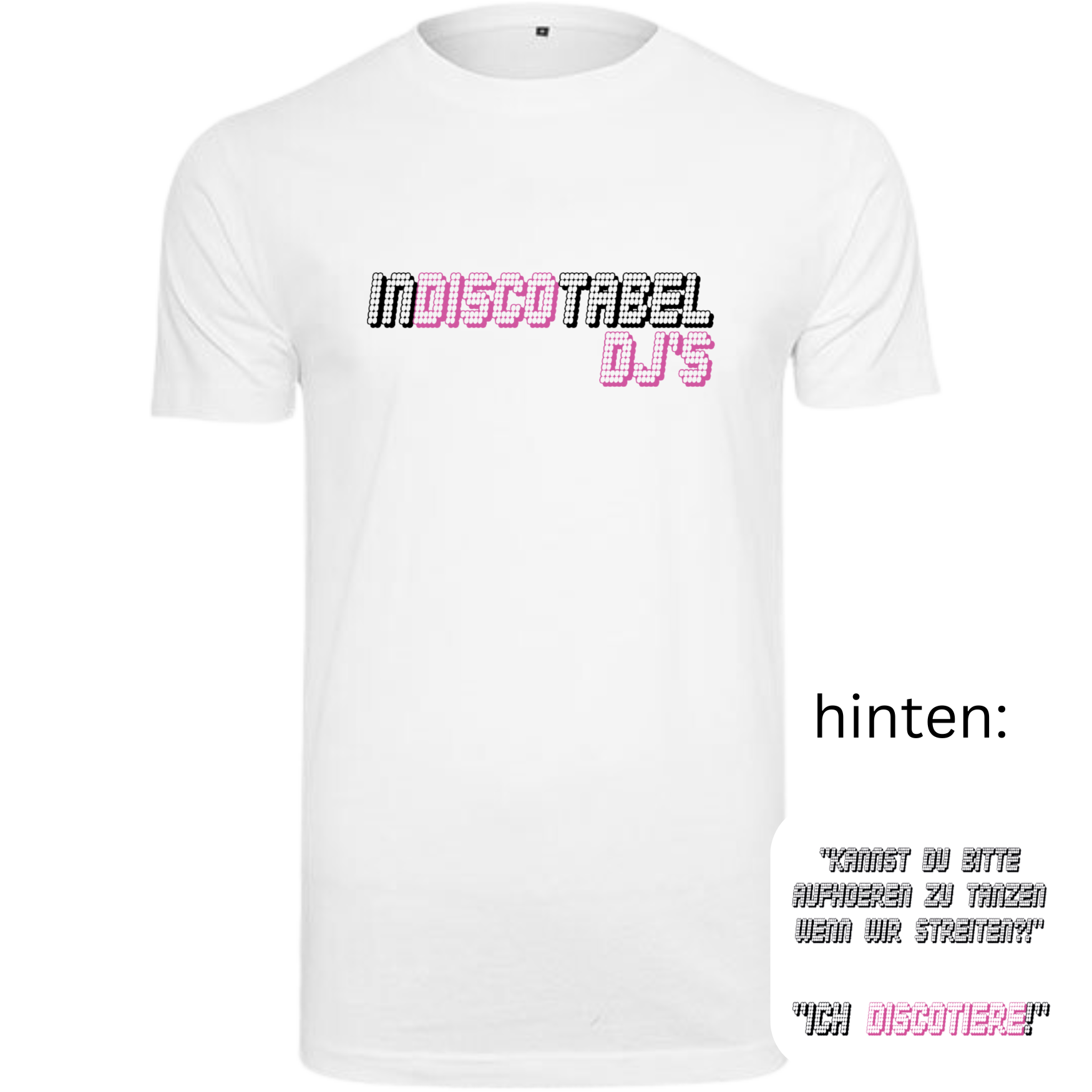 Indiscotabel DJs - Essential Shirt - LADIES EDITION