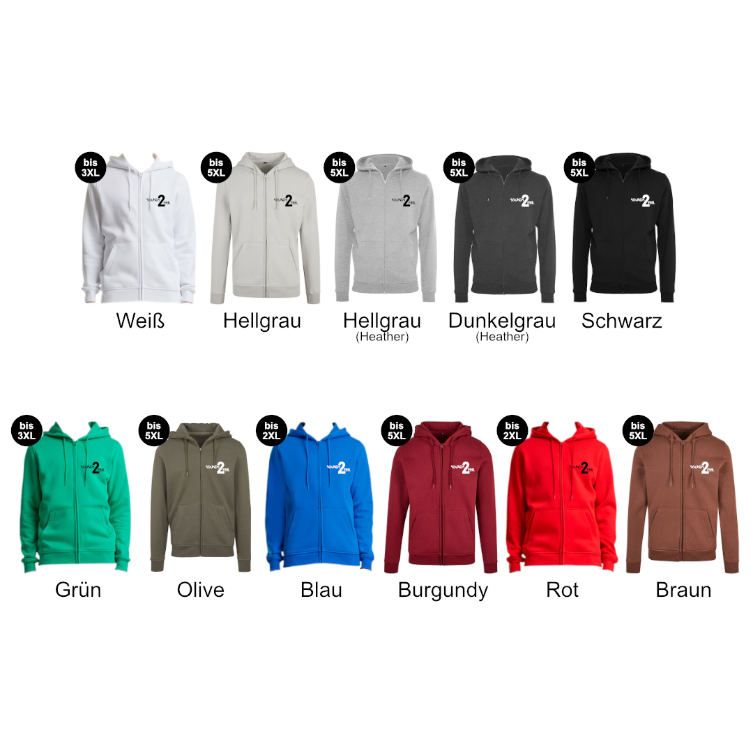 sounds2feel - Signature Zip-Hoodie