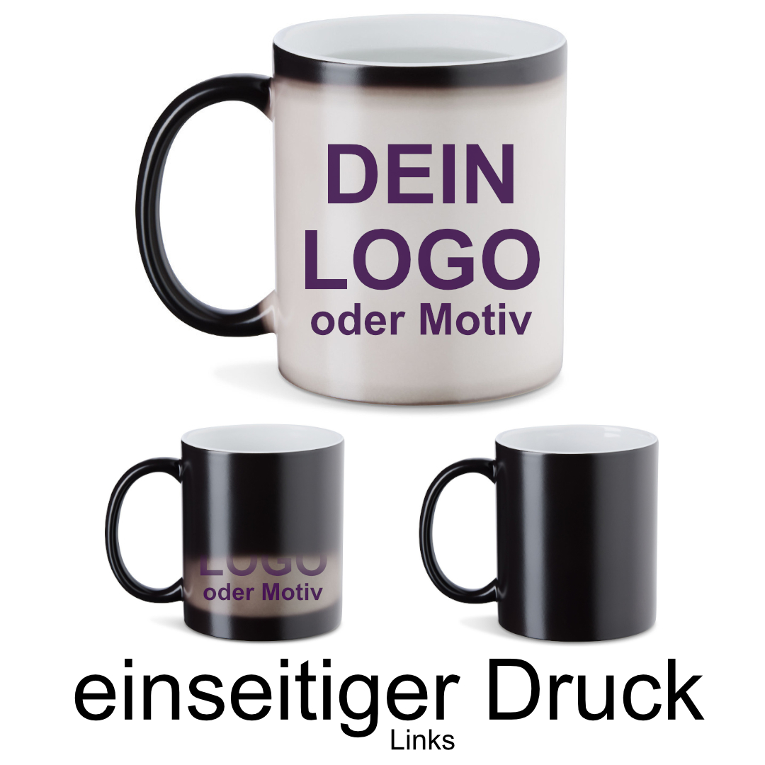 "Magic-Black" Tasse