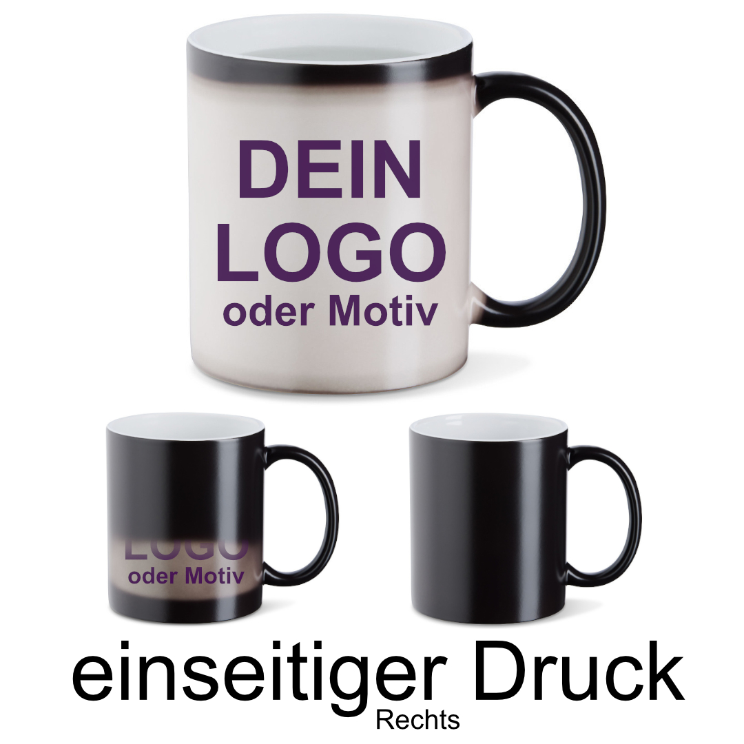 "Magic-Black" Tasse