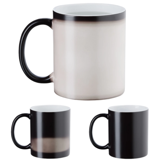 "Magic-Black" Tasse