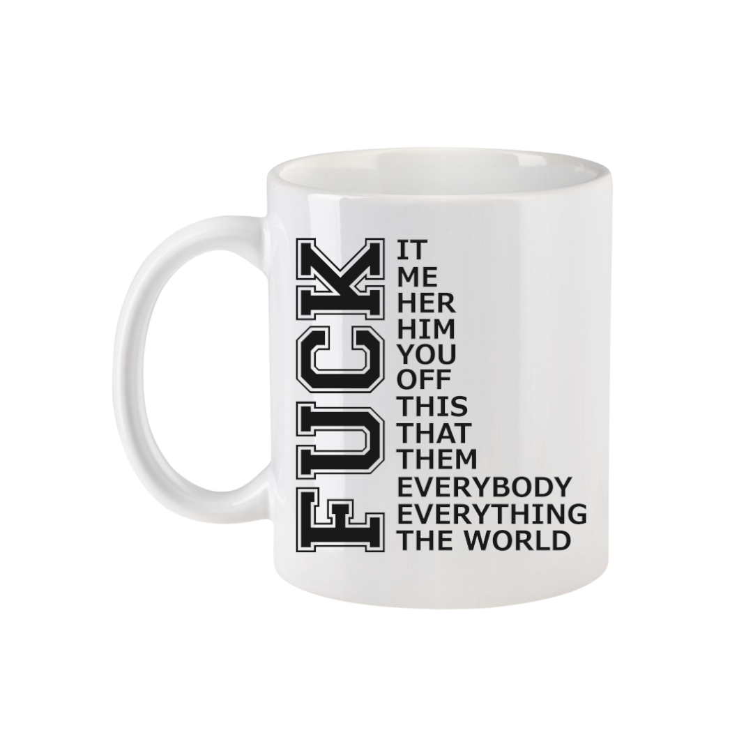 F*CK - "Daily" Tasse