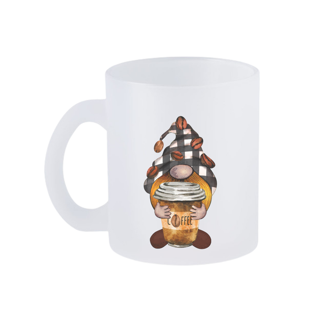 Kaffee-Zwerg Lord - "Frosty" Glastasse