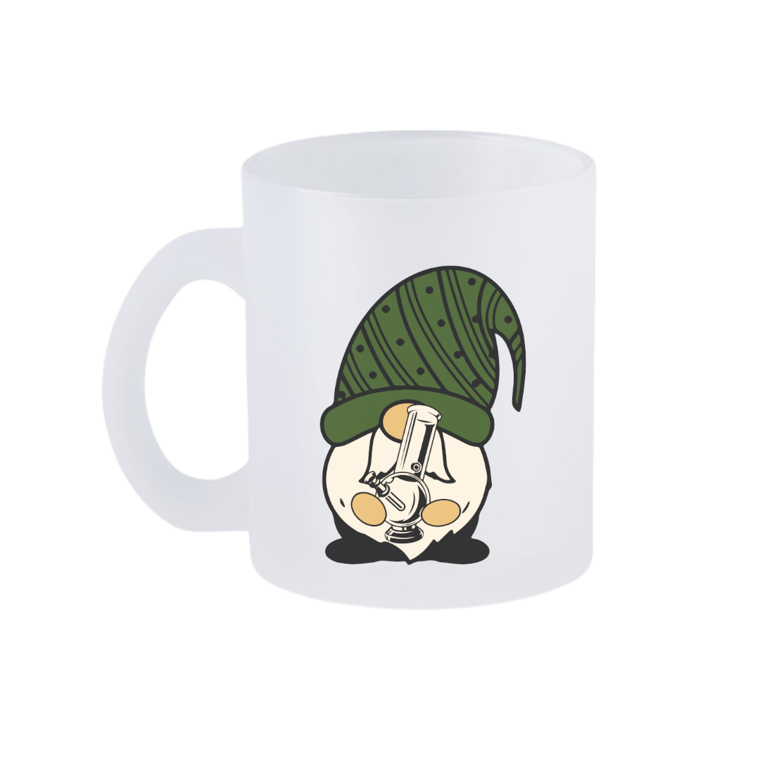 420-Zwerge *Paffi* - "Frosty" Glastasse