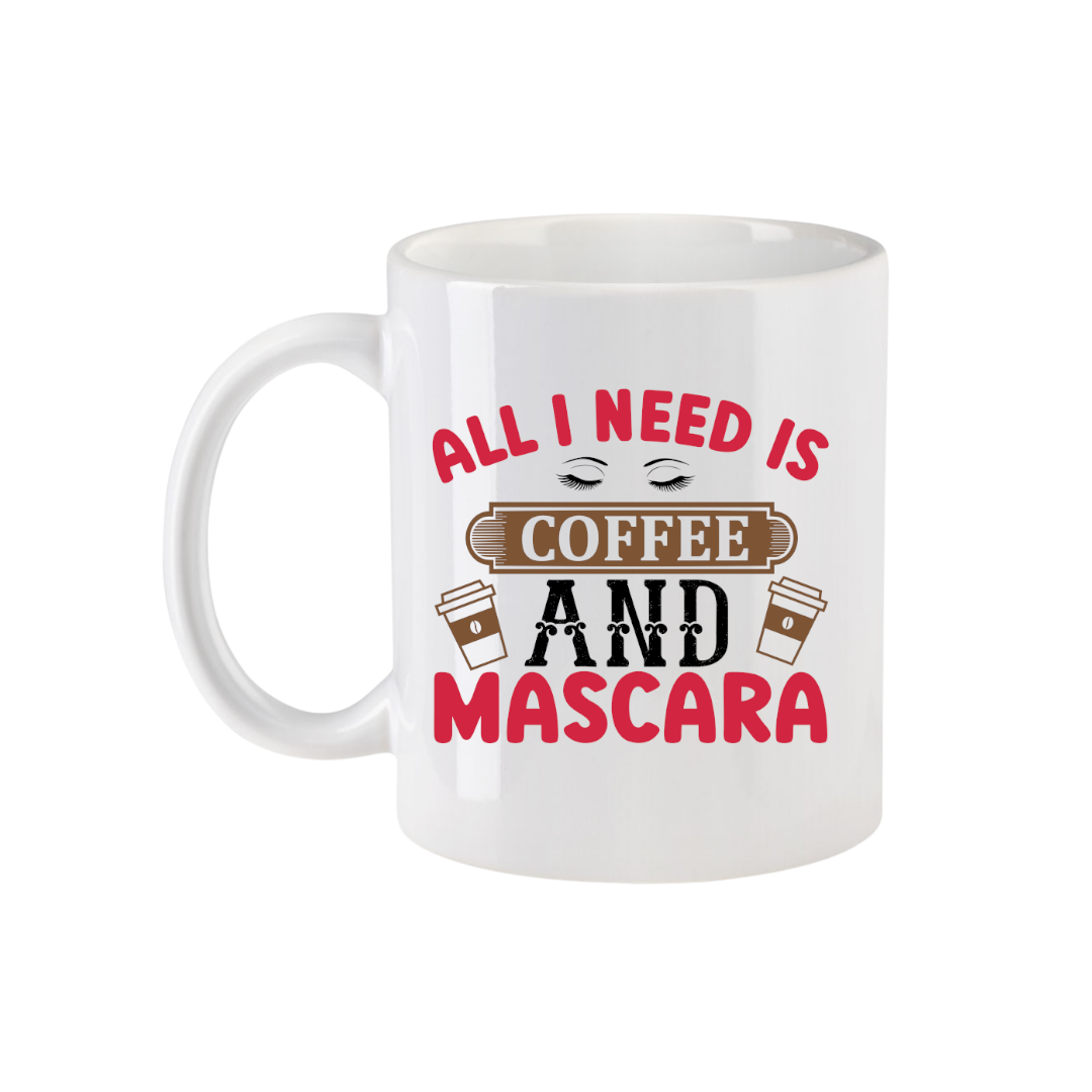Coffee and Mascara - "Daily" Tasse