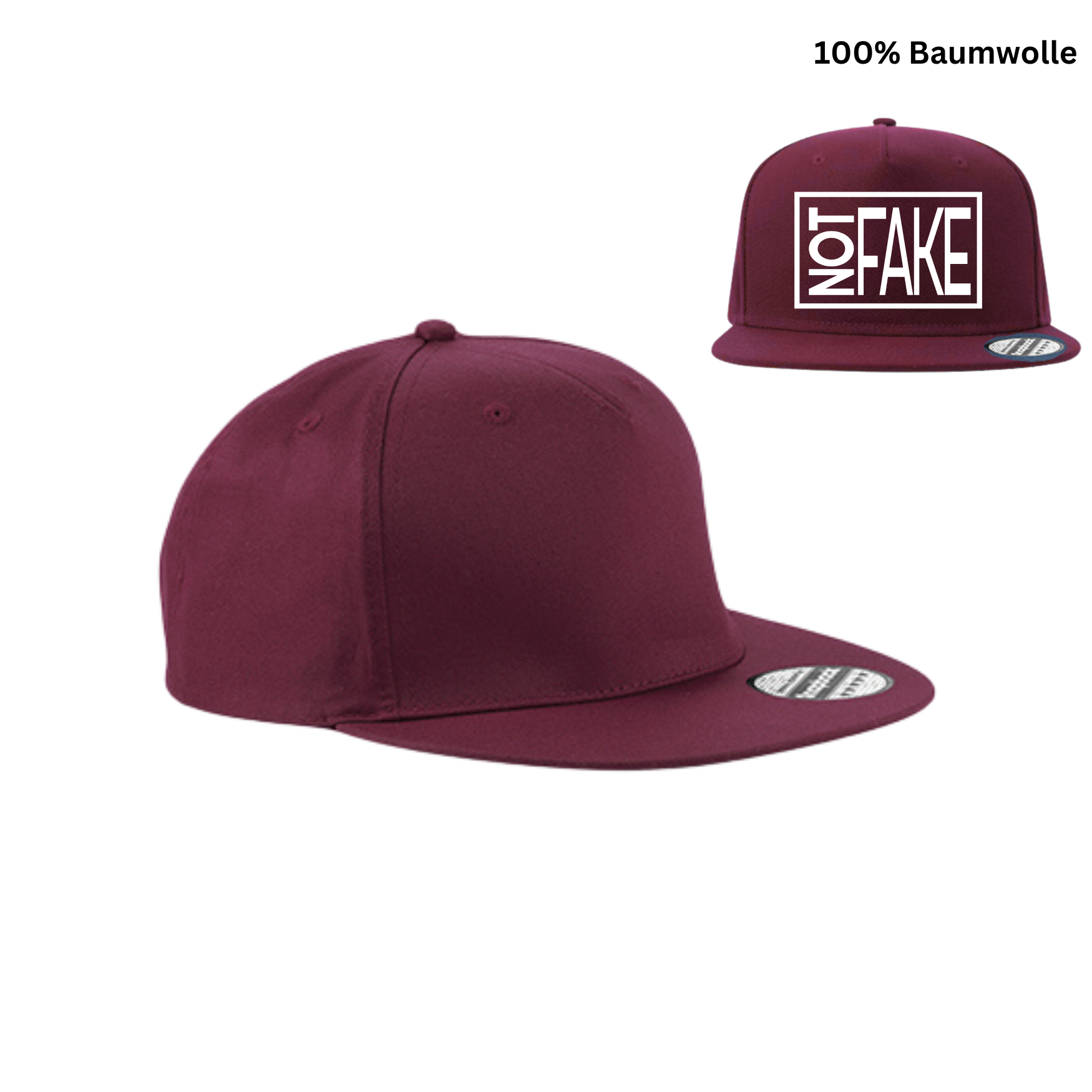 NOT FAKE - Essential Snapback-Cap