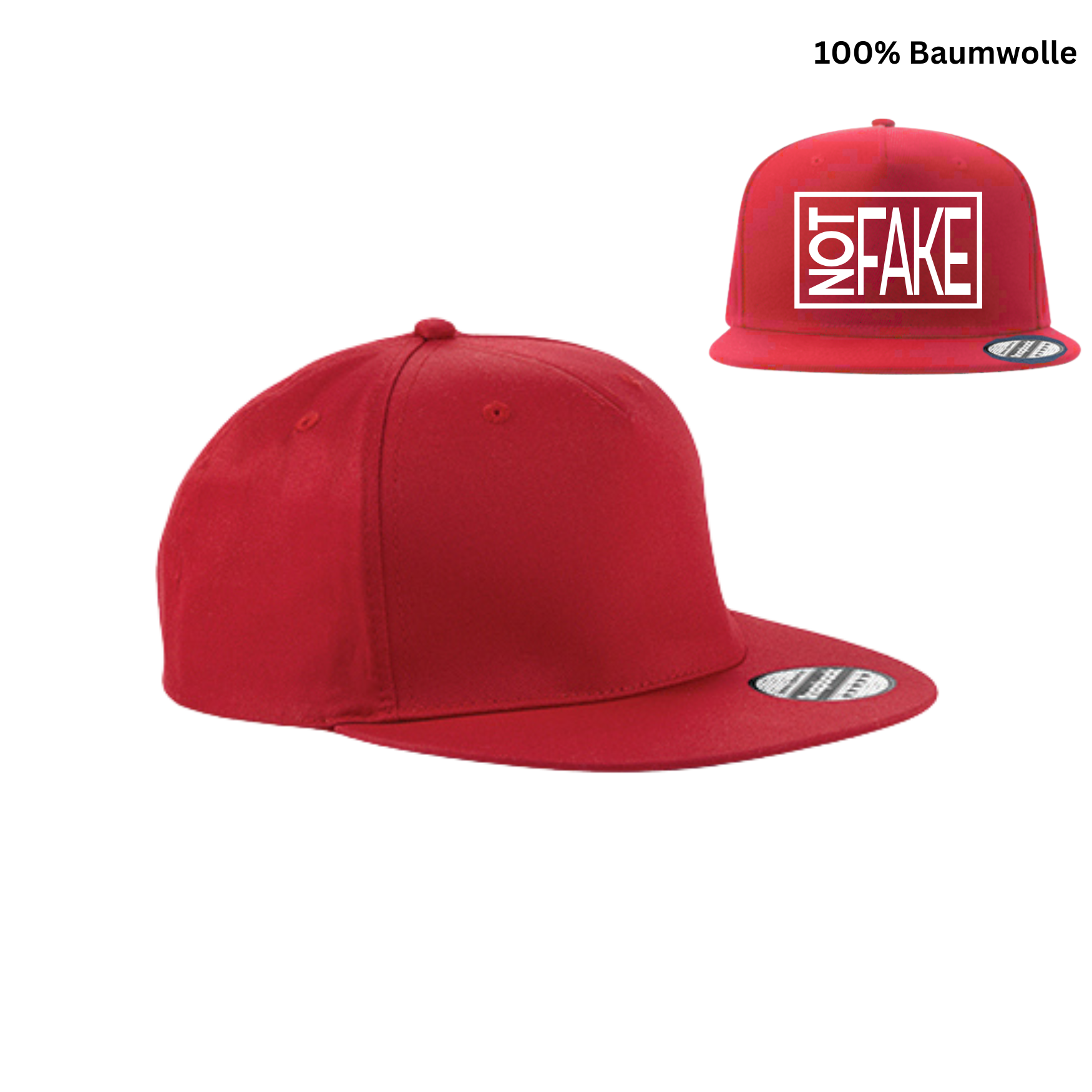 NOT FAKE - Essential Snapback-Cap