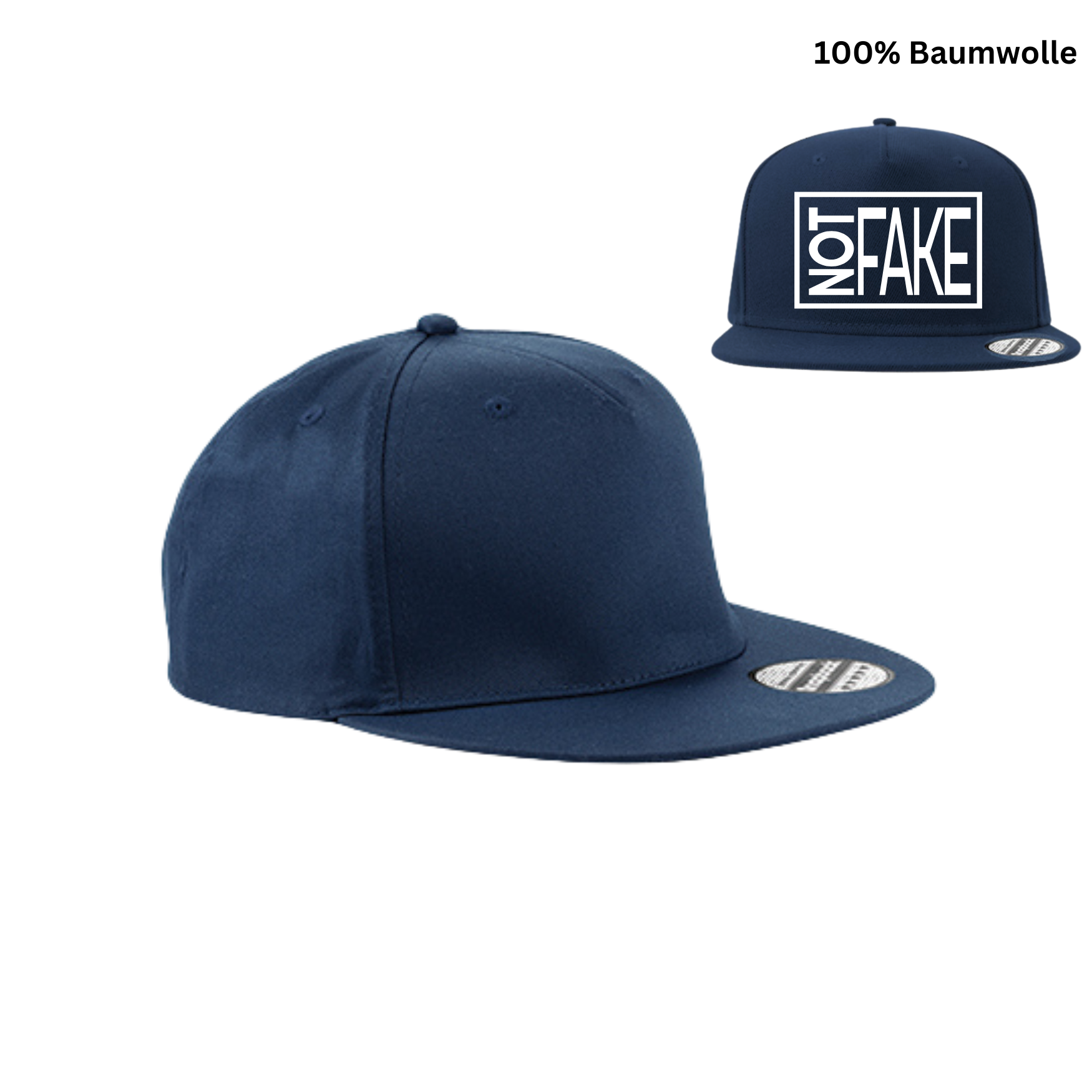 NOT FAKE - Essential Snapback-Cap