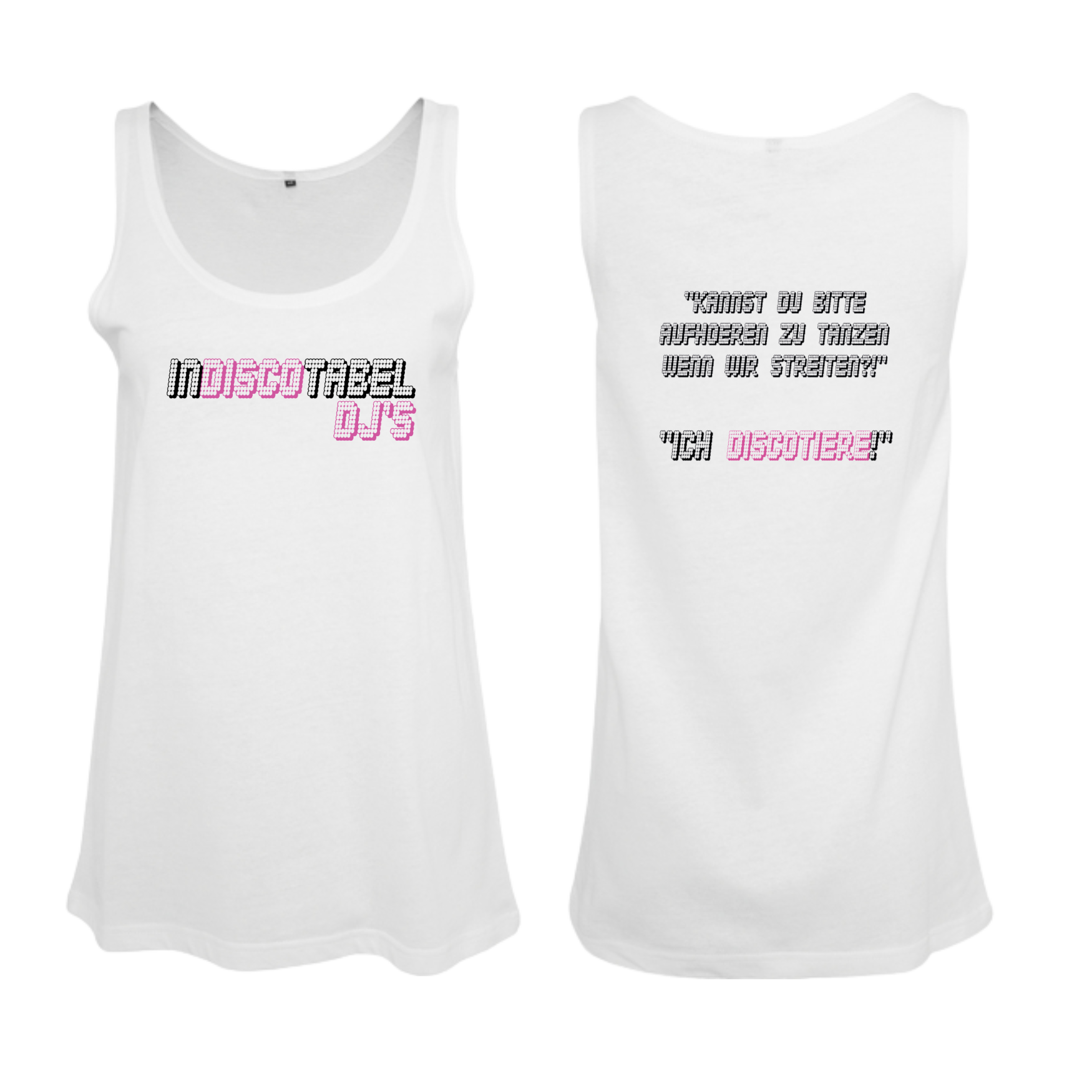 Indiscotabel DJs - Essential Long Tanktop- LADIES EDITION
