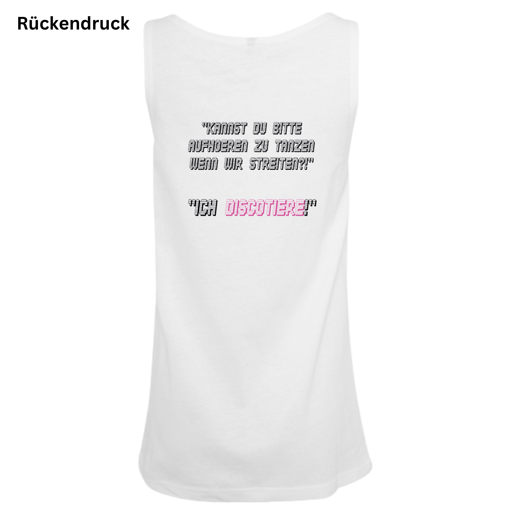 Indiscotabel DJs - Essential Long Tanktop- LADIES EDITION