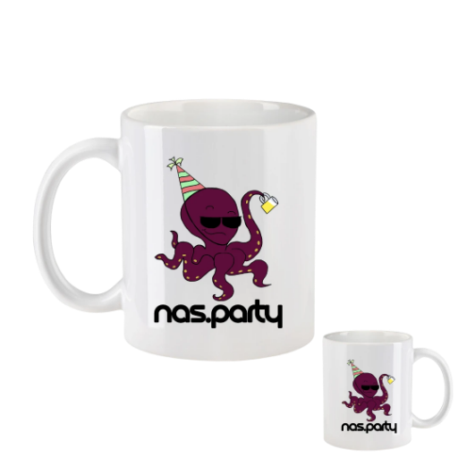 NAS Party "Krake" - "Daily" Tasse