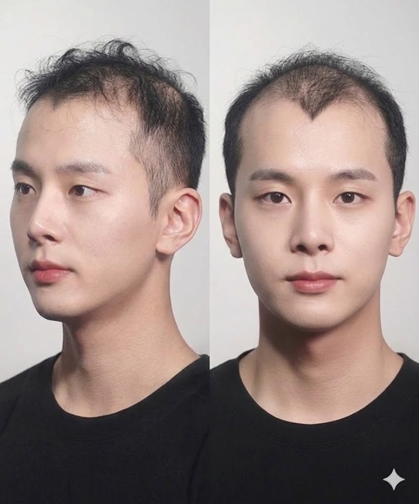 Two Block Hair Style