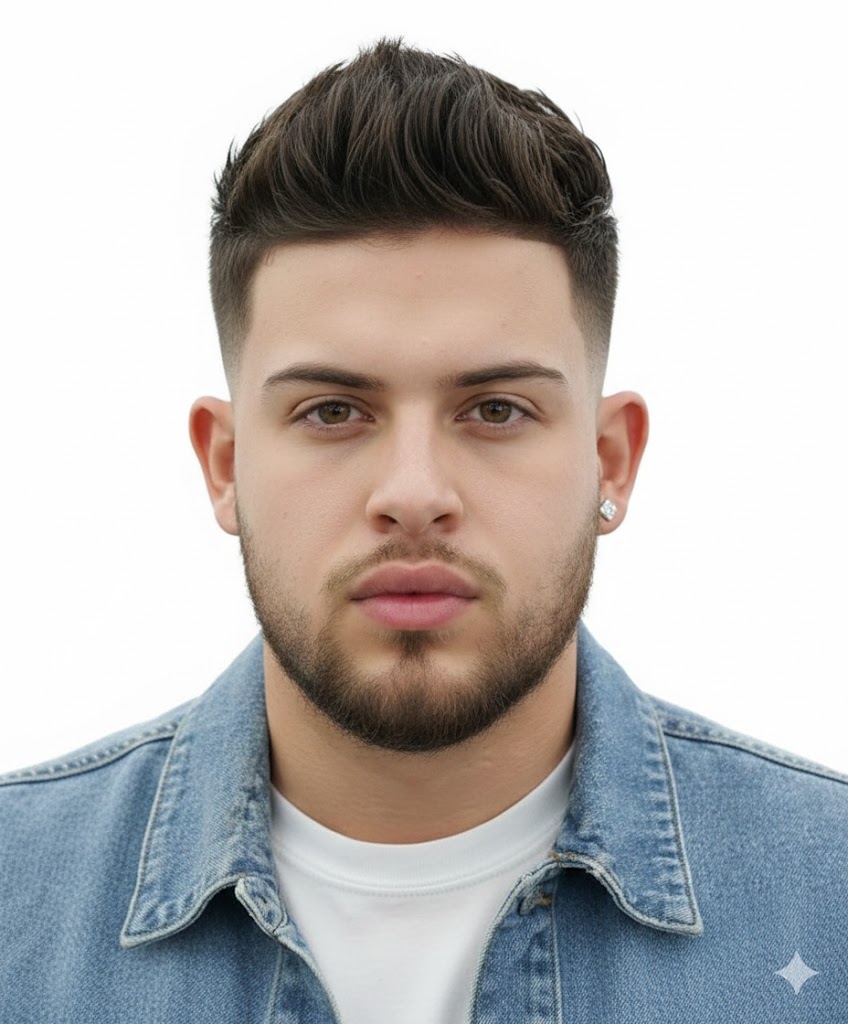 Textured Quiff Style